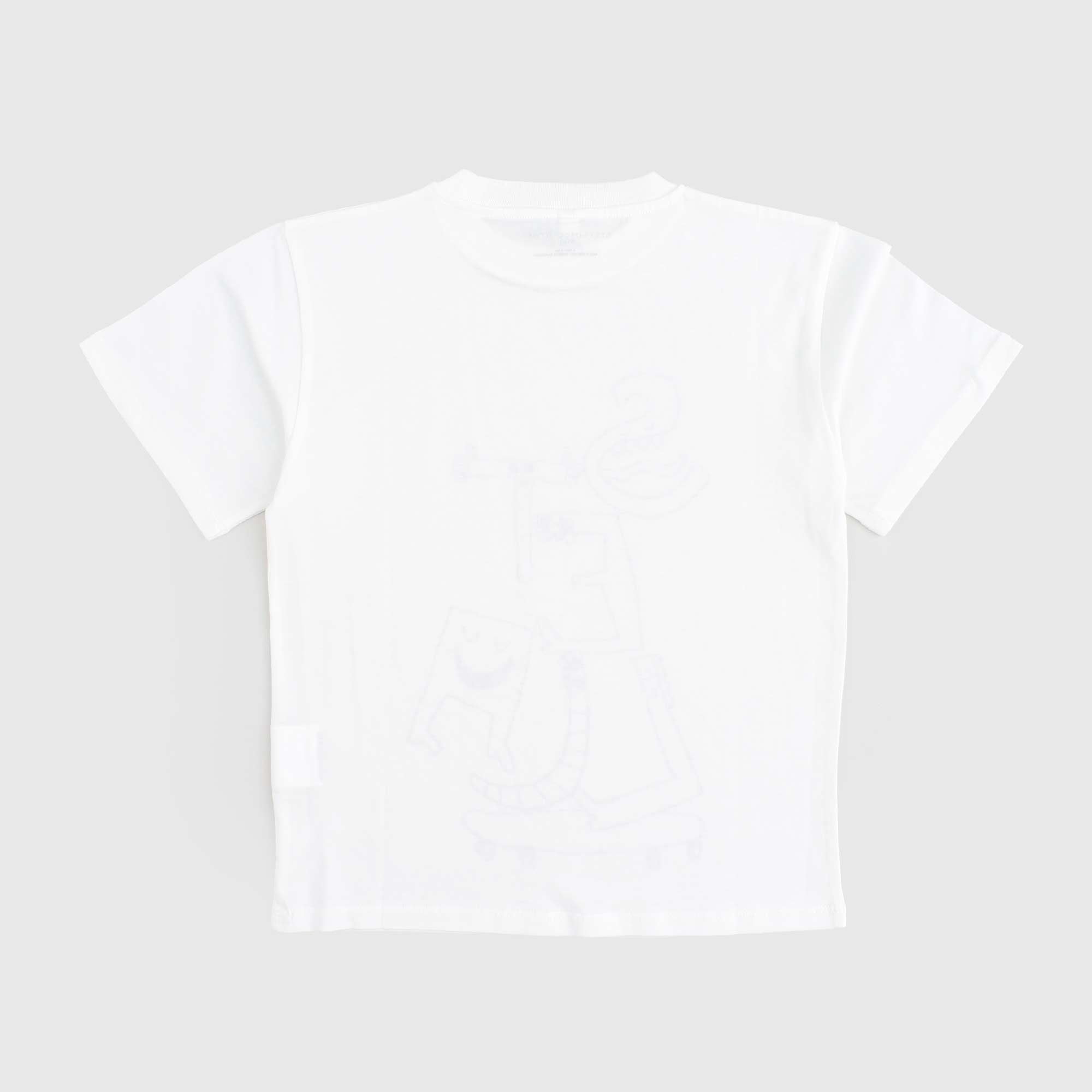 T-shirt Bianca Junior Firmata Stella Mc Cartney - annameglio.com abbigliamento moda