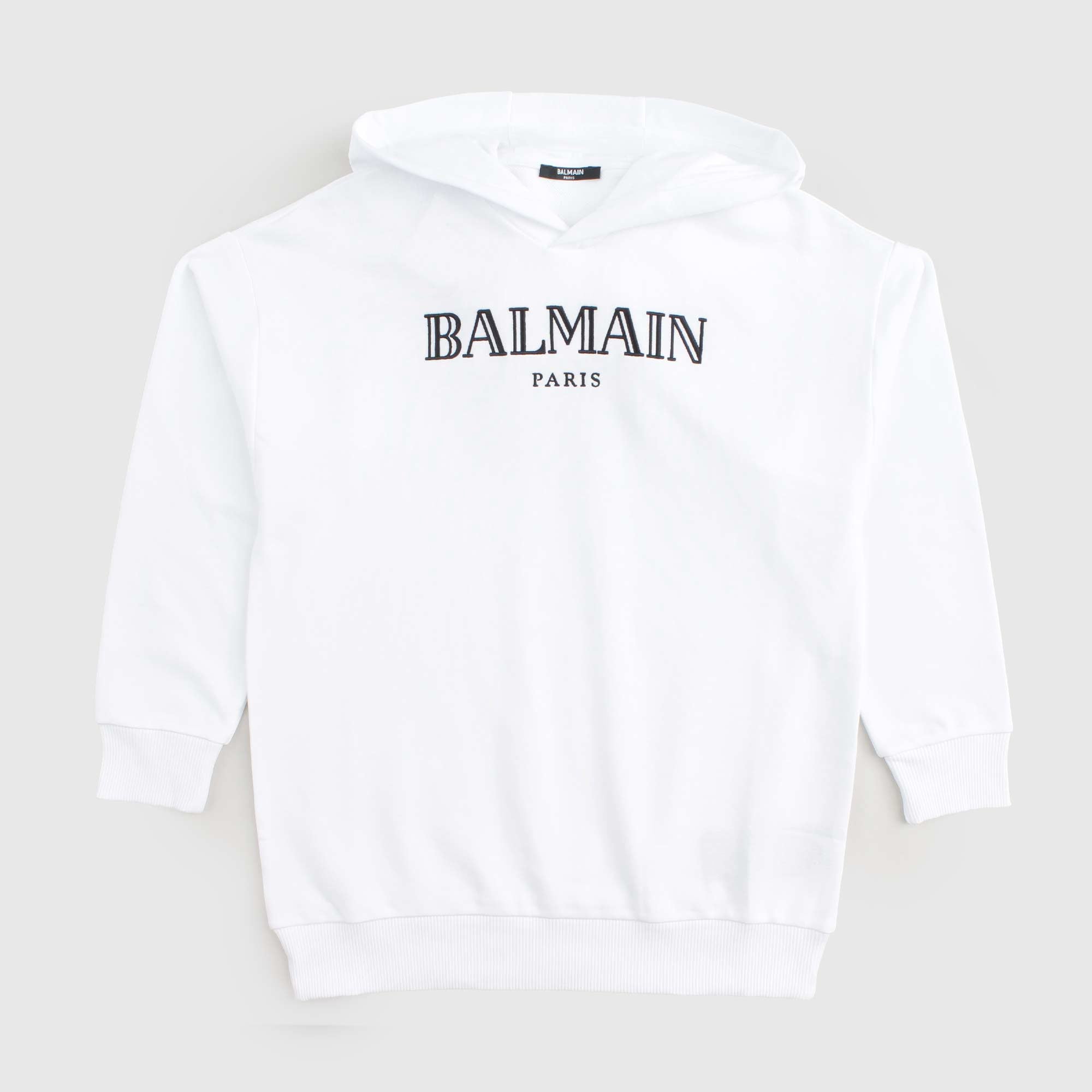 Felpa Bianca Firmata BALMAIN - annameglio.com abbigliamento moda