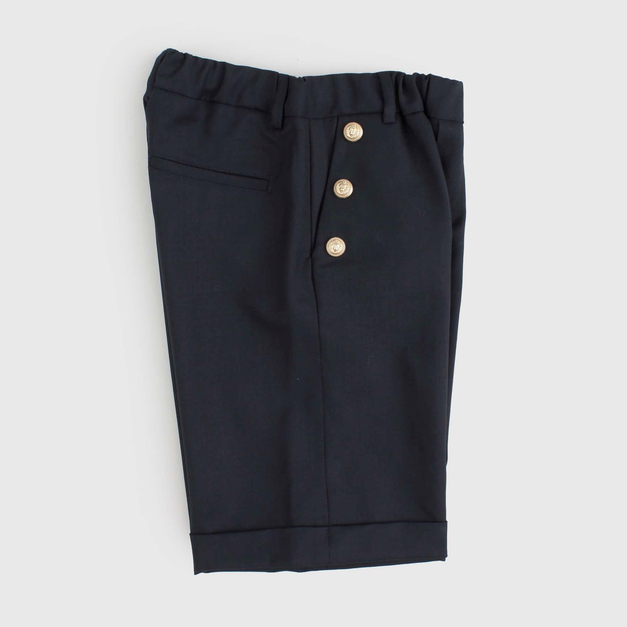 Bermuda Blu Firmati BALMAIN - annameglio.com abbigliamento moda