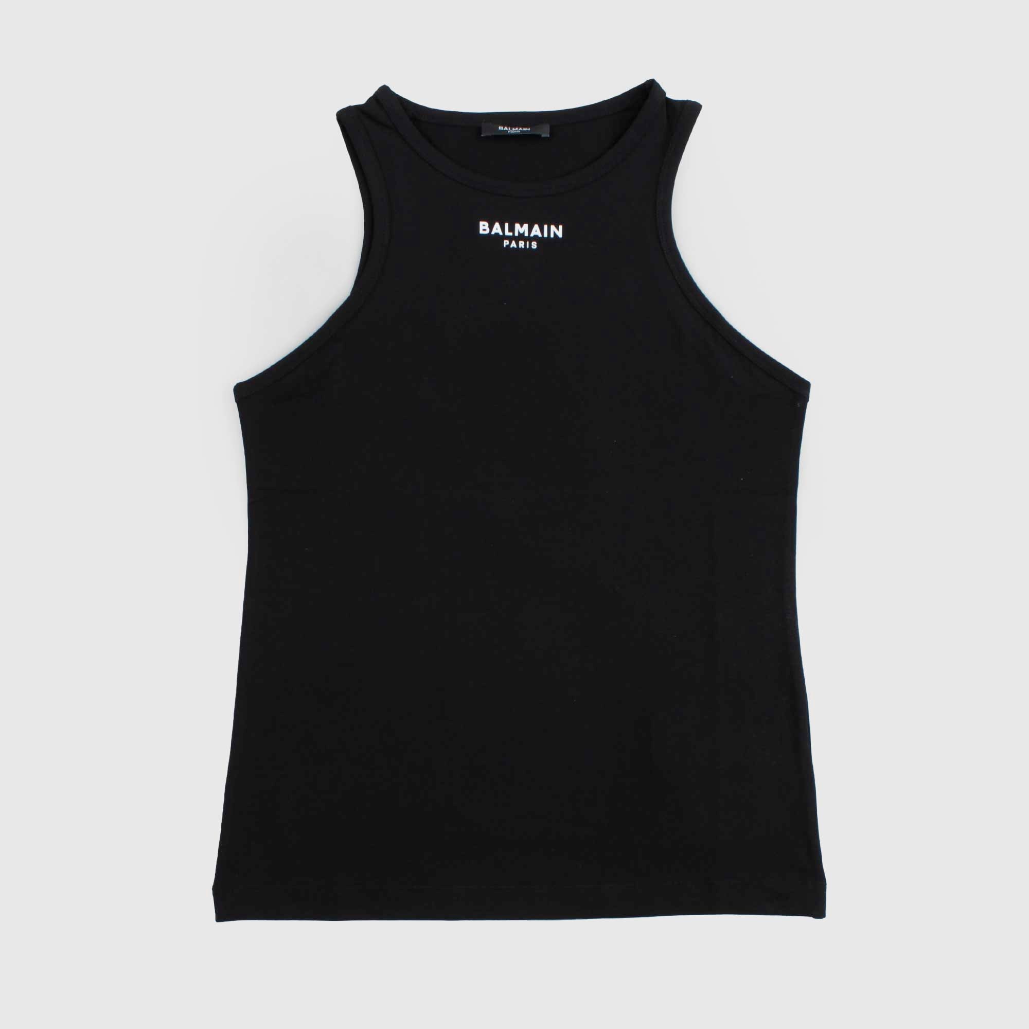 Canottiera Nera Firmata BALMAIN - annameglio.com abbigliamento moda