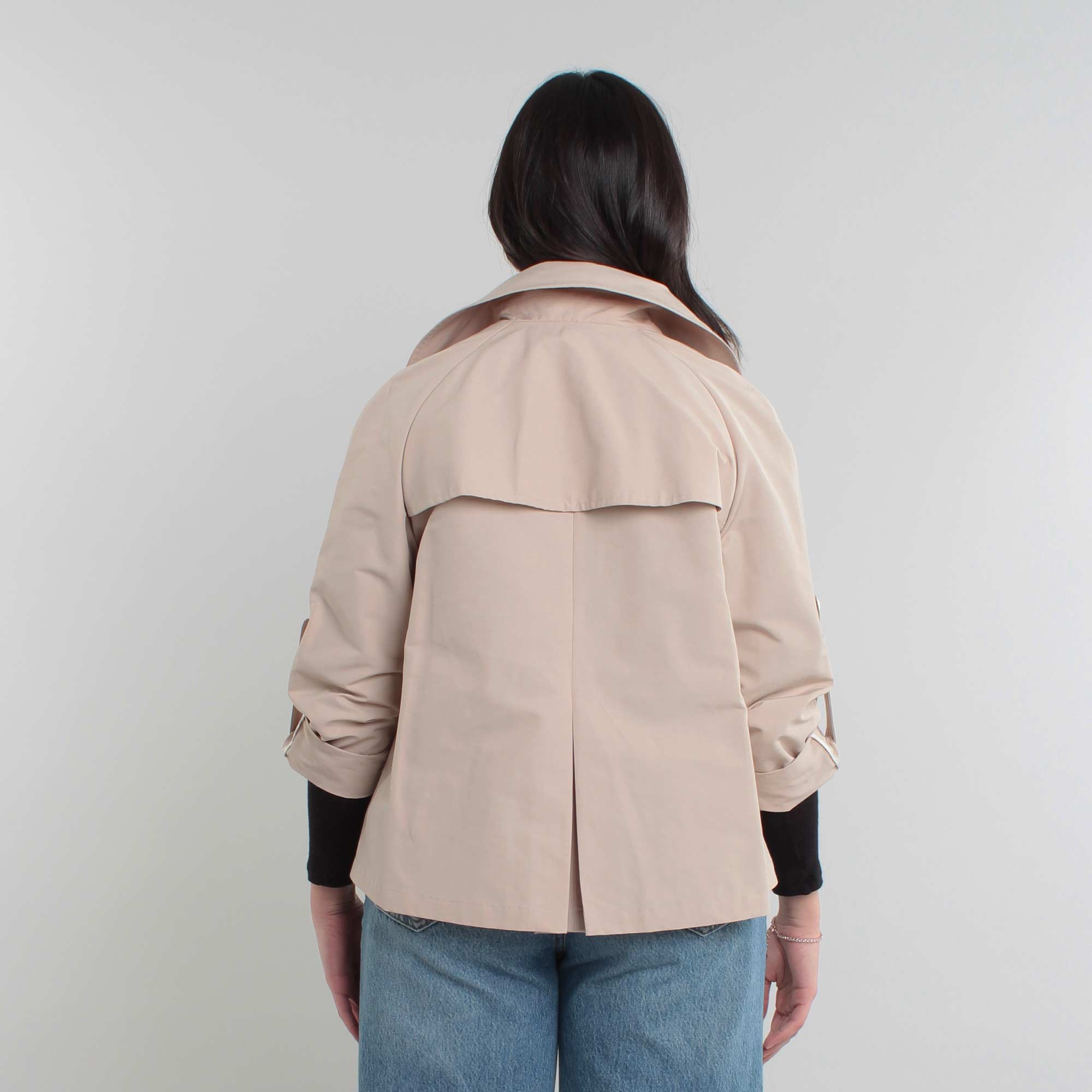 Trench Corto Beige Firmato FAY JUNIOR - annameglio.com abbigliamento moda