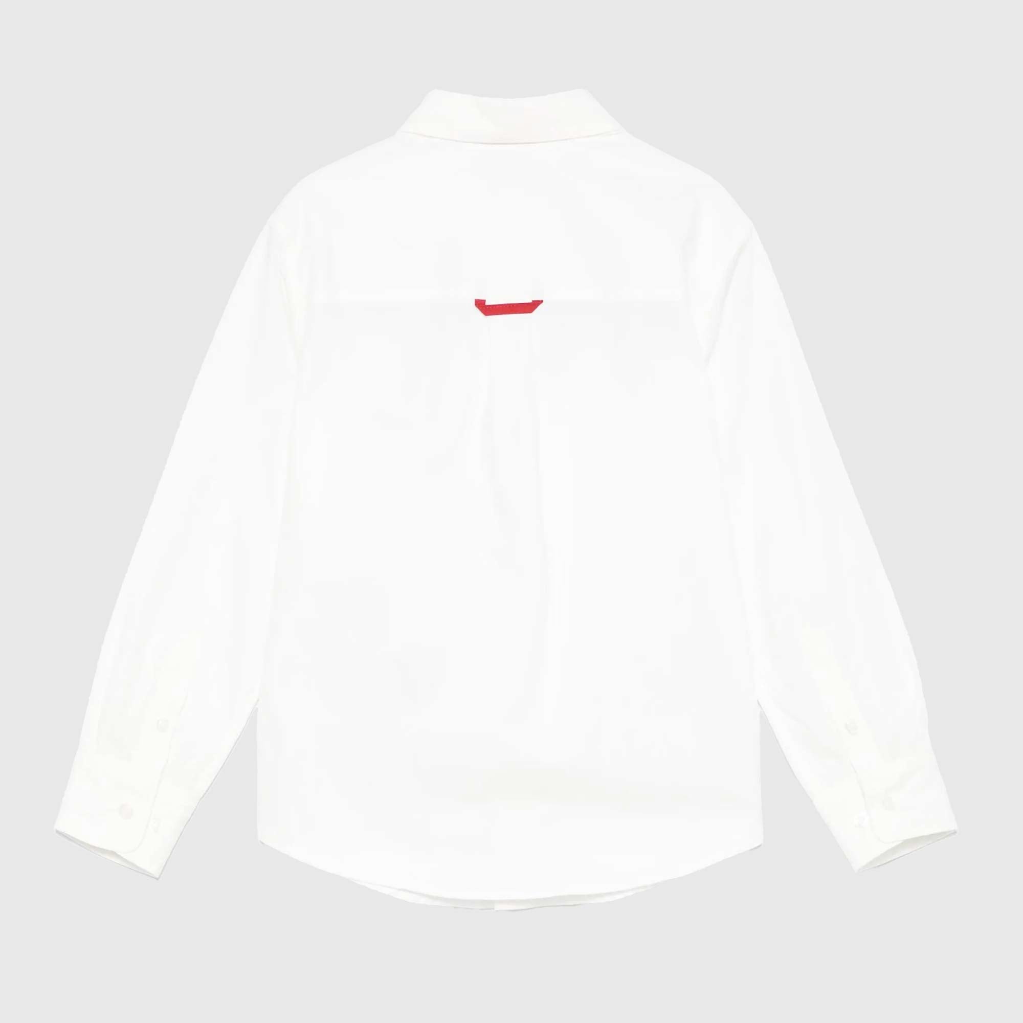 Camicia In Popeline Bianca Firmata FAY JUNIOR - annameglio.com abbigliamento moda