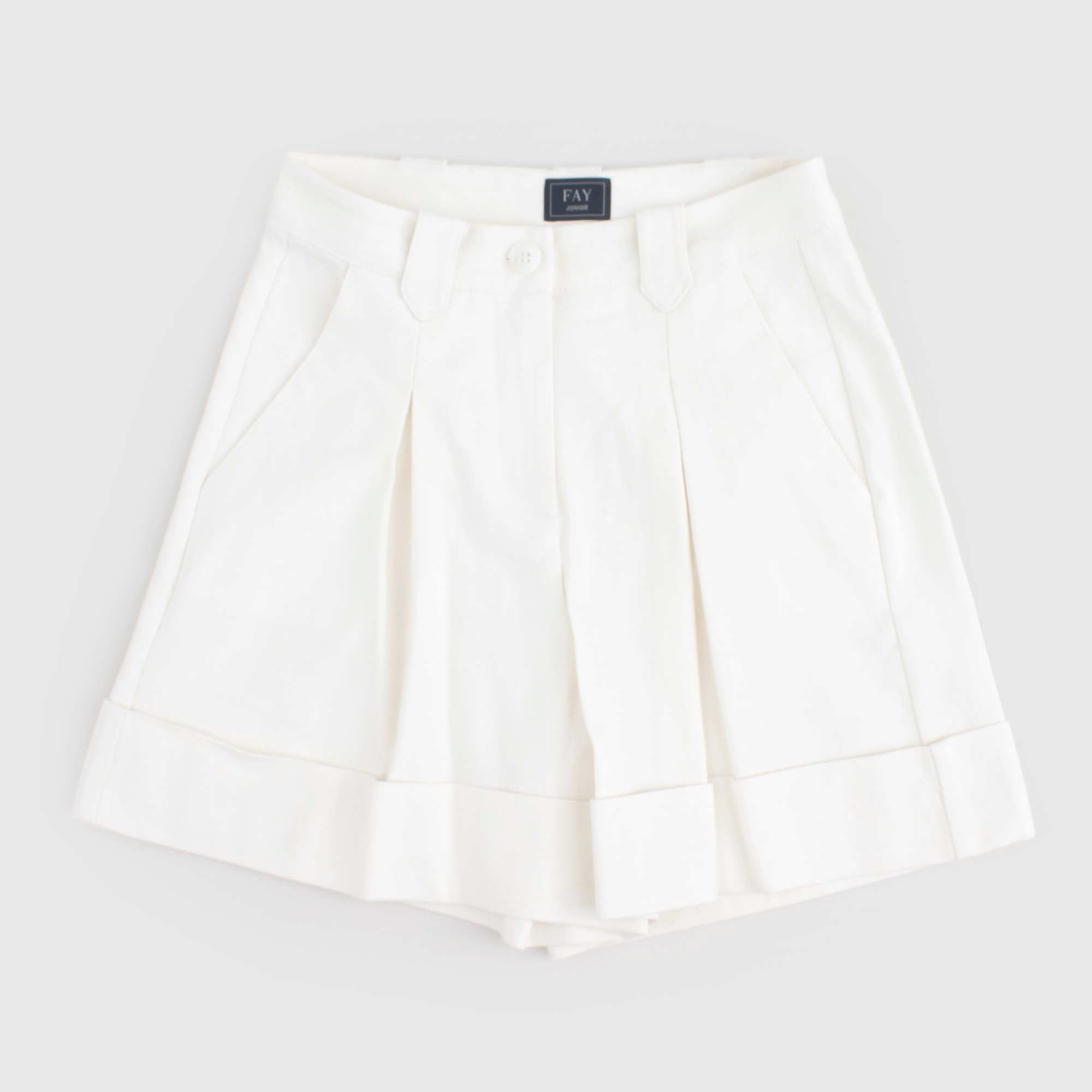 Bermuda Latte Firmati FAY JUNIOR - annameglio.com abbigliamento moda