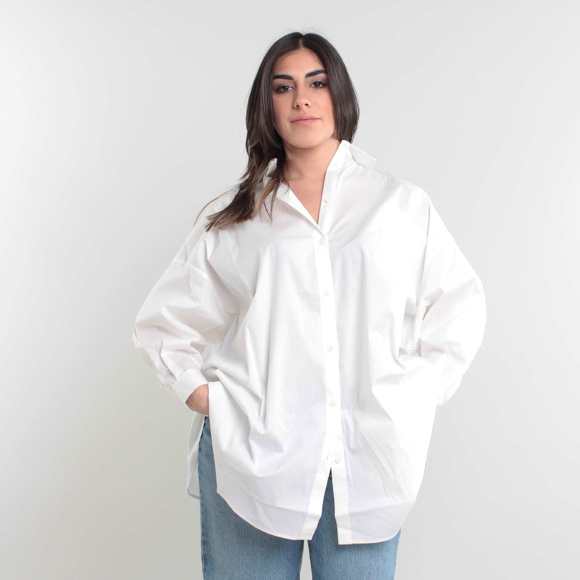 Camicia Oversize Firmata DOUUOD - annameglio.com abbigliamento moda