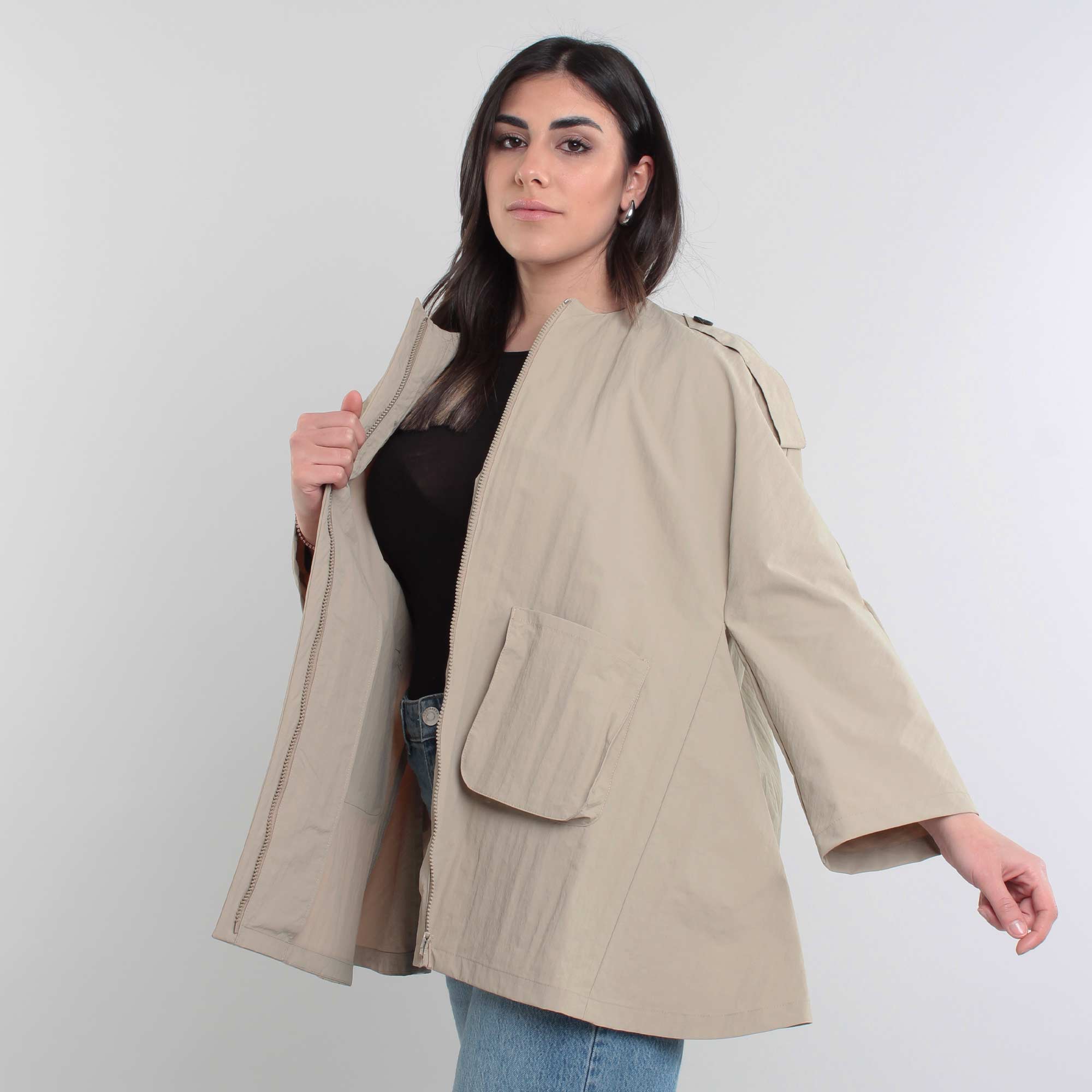 Trench Firmato DOUUOD - annameglio.com abbigliamento moda