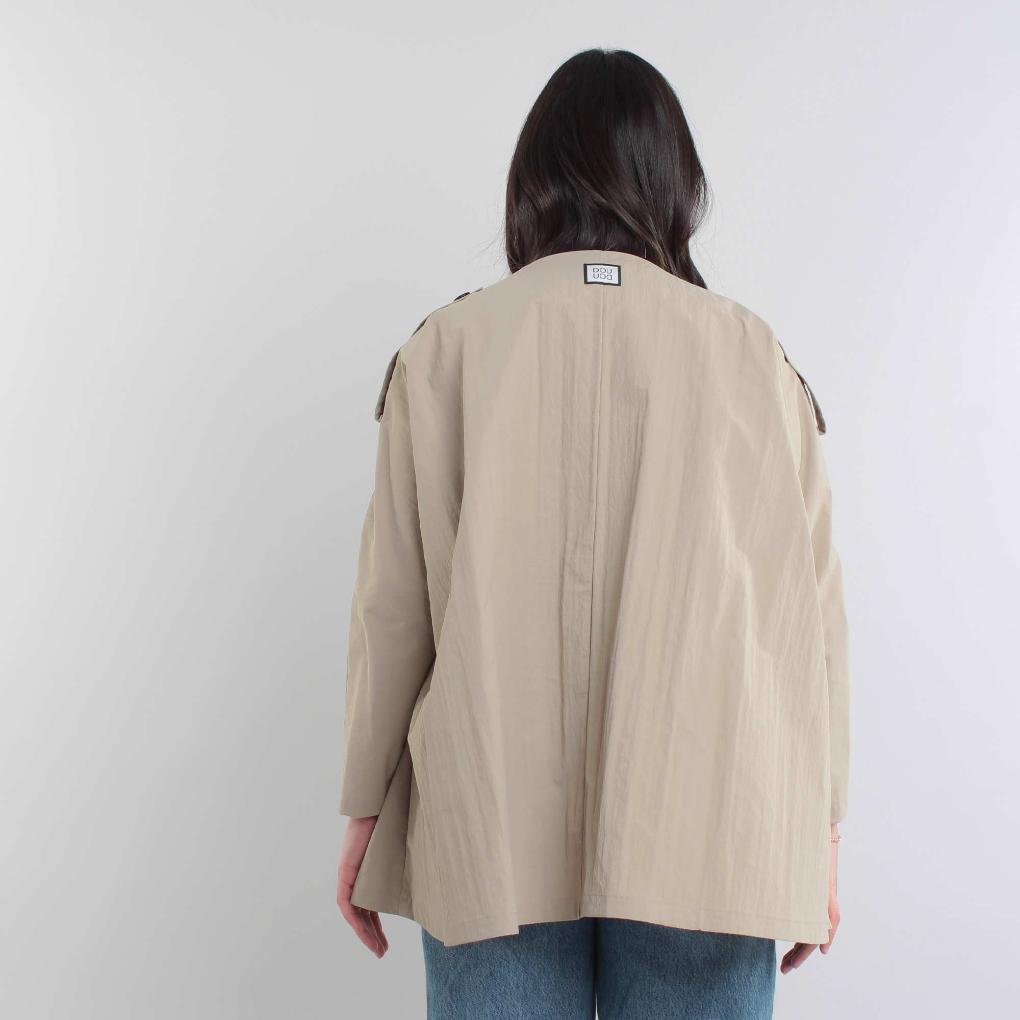 Trench Firmato DOUUOD - annameglio.com abbigliamento moda