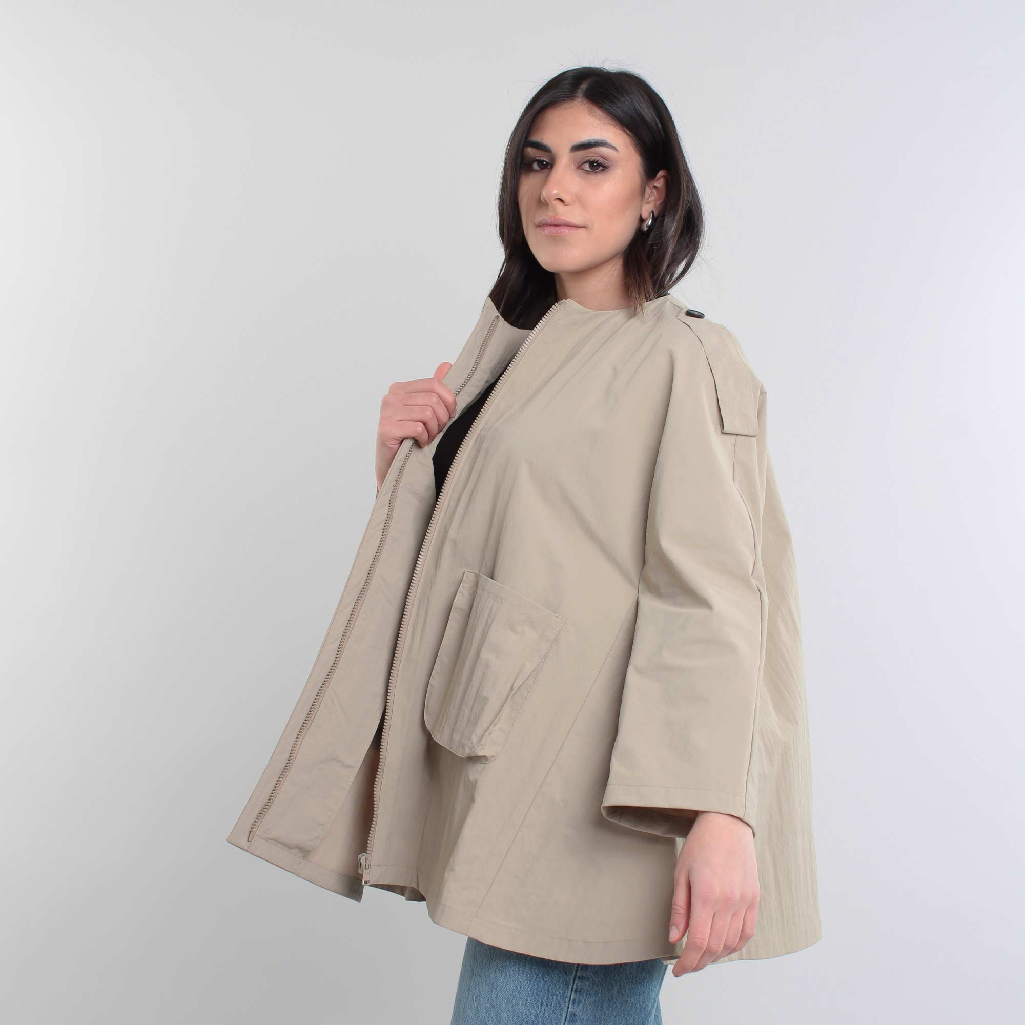 Trench Firmato DOUUOD - annameglio.com abbigliamento moda