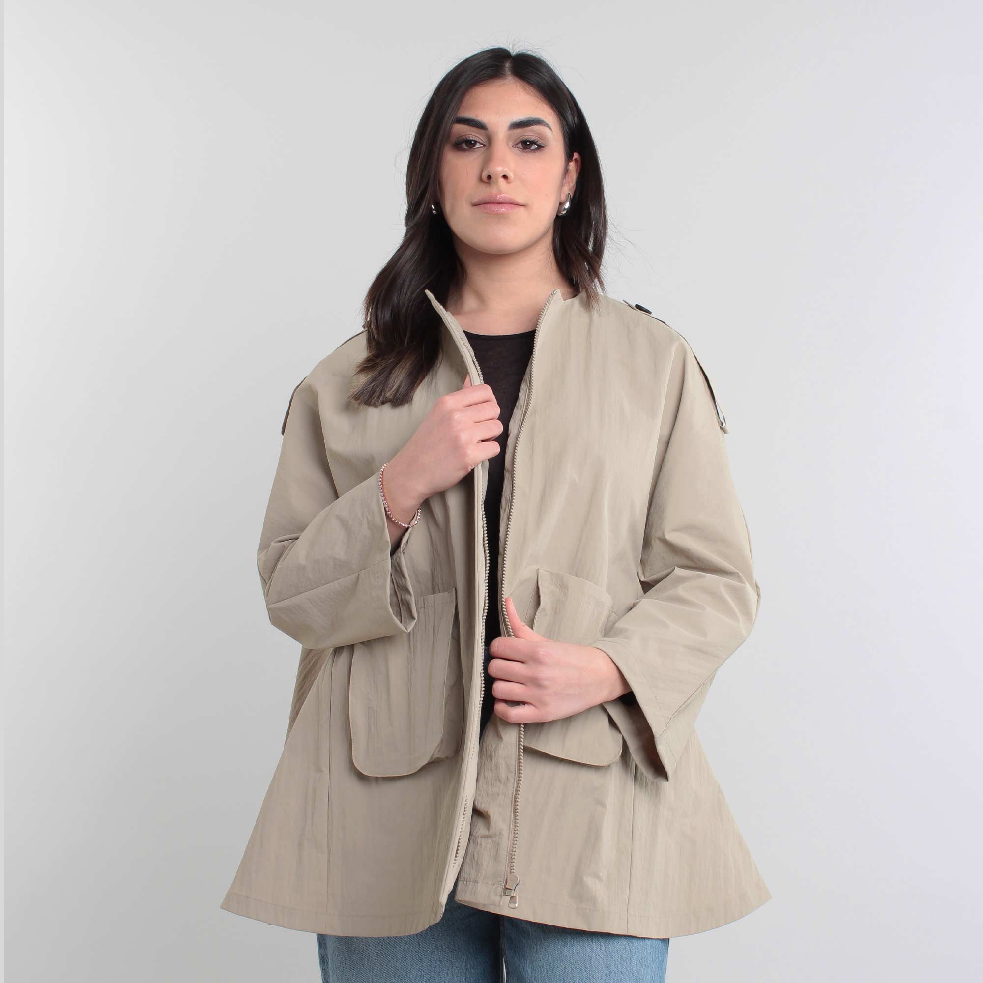 Trench Firmato DOUUOD - annameglio.com abbigliamento moda