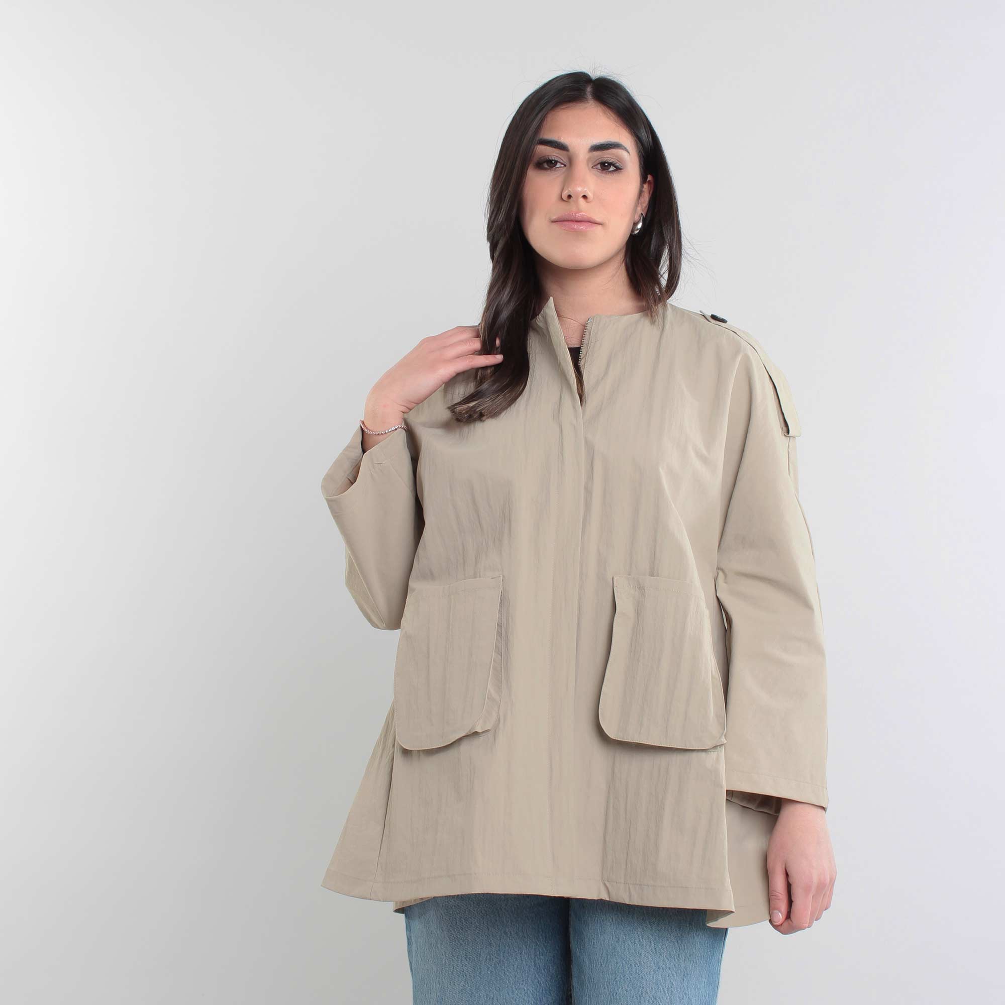 Trench Firmato DOUUOD - annameglio.com abbigliamento moda