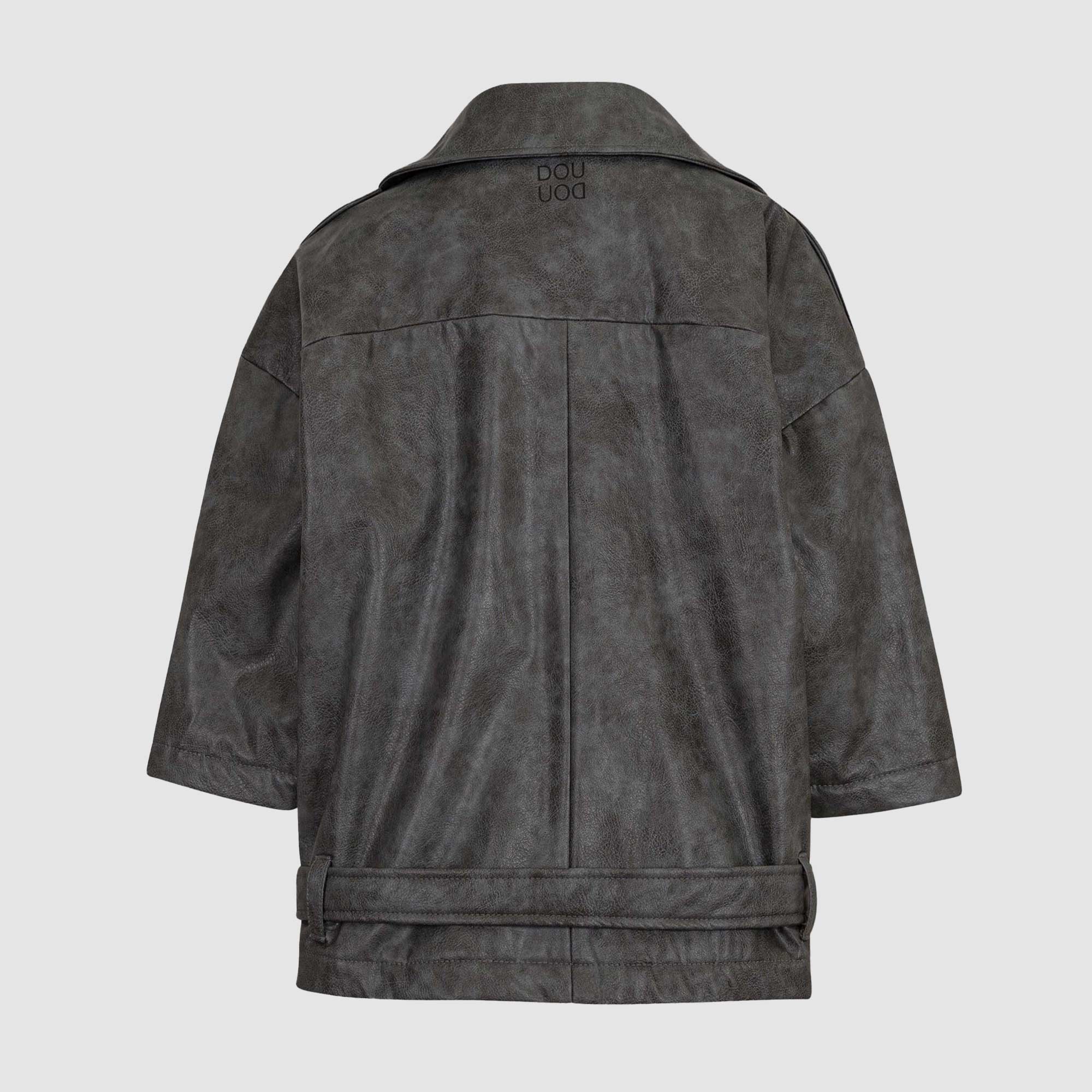 Giacca Chiodo Over Calamita Firmata DOUUOD - annameglio.com abbigliamento moda