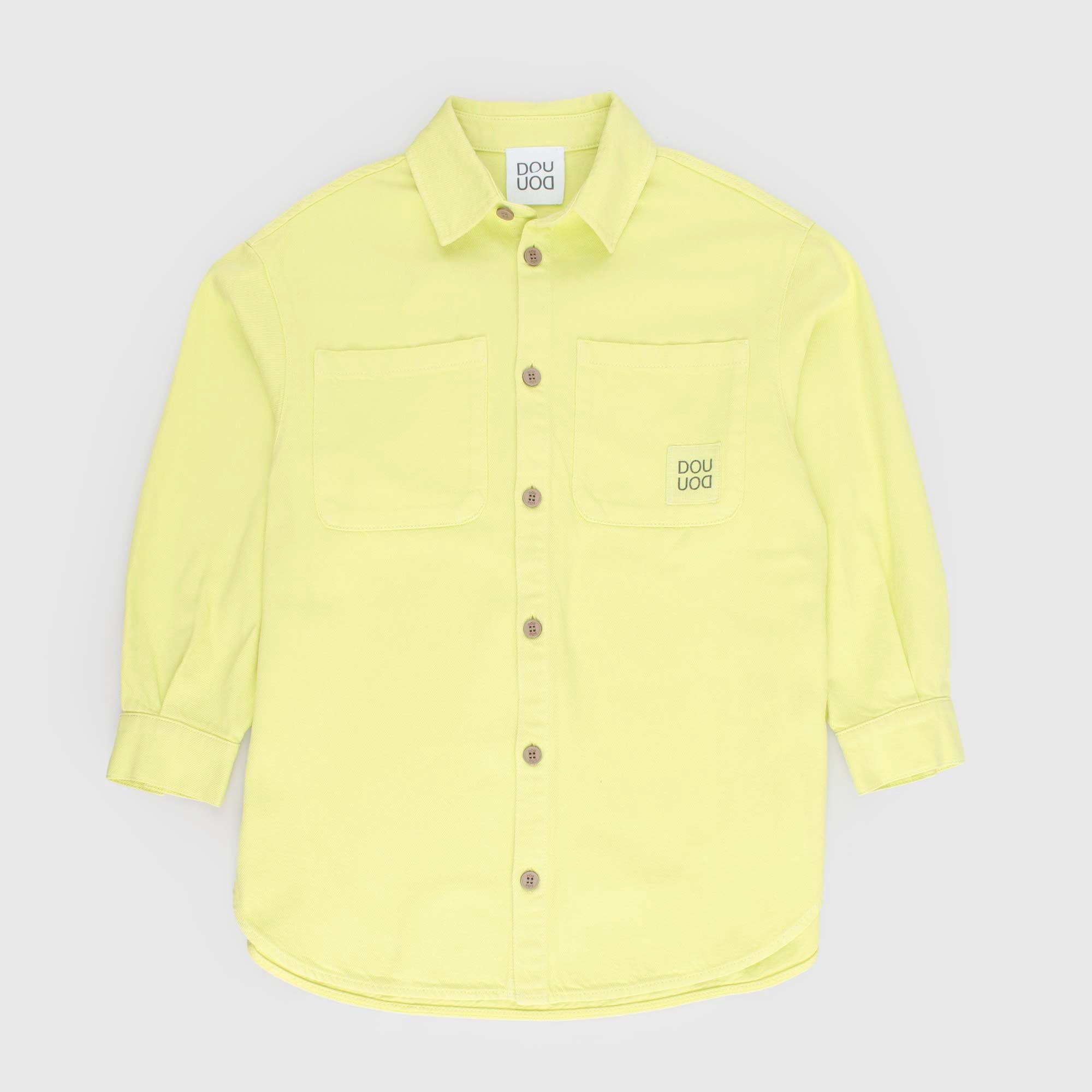 Giacca Camicia Gialla Firmata DOUUOD - annameglio.com abbigliamento moda