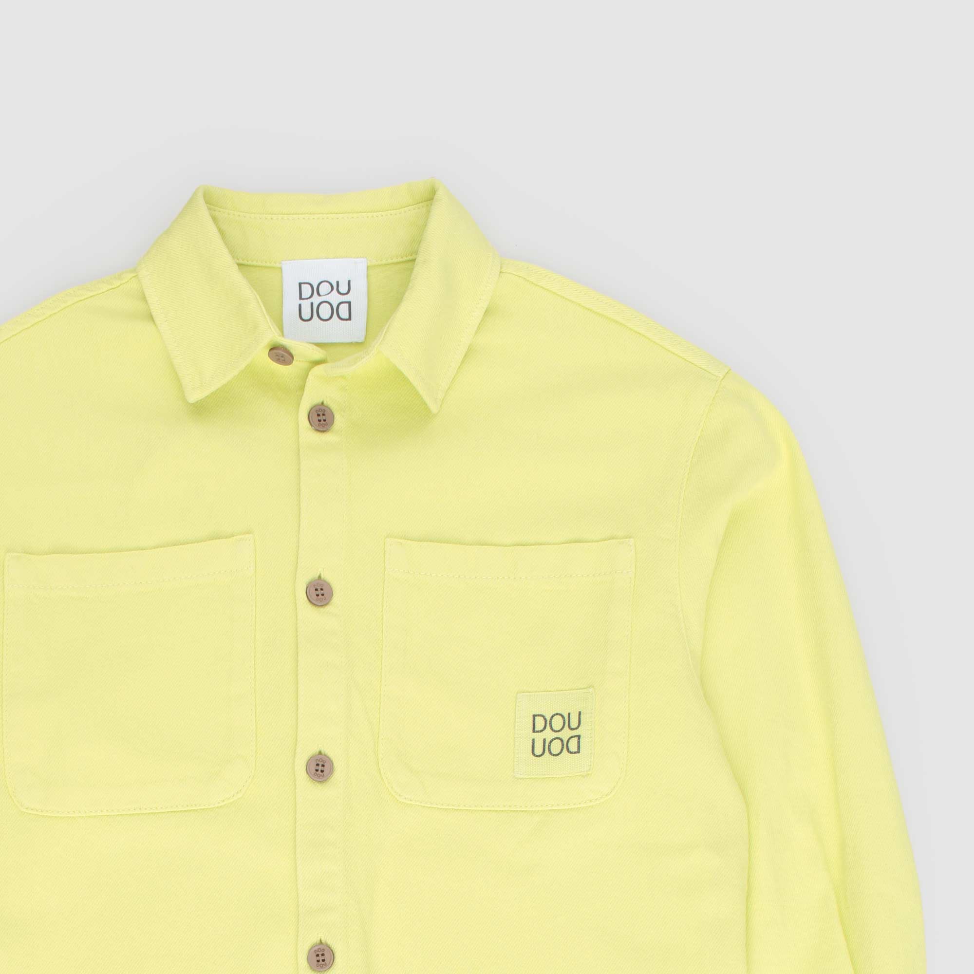 Giacca Camicia Gialla Firmata DOUUOD - annameglio.com abbigliamento moda