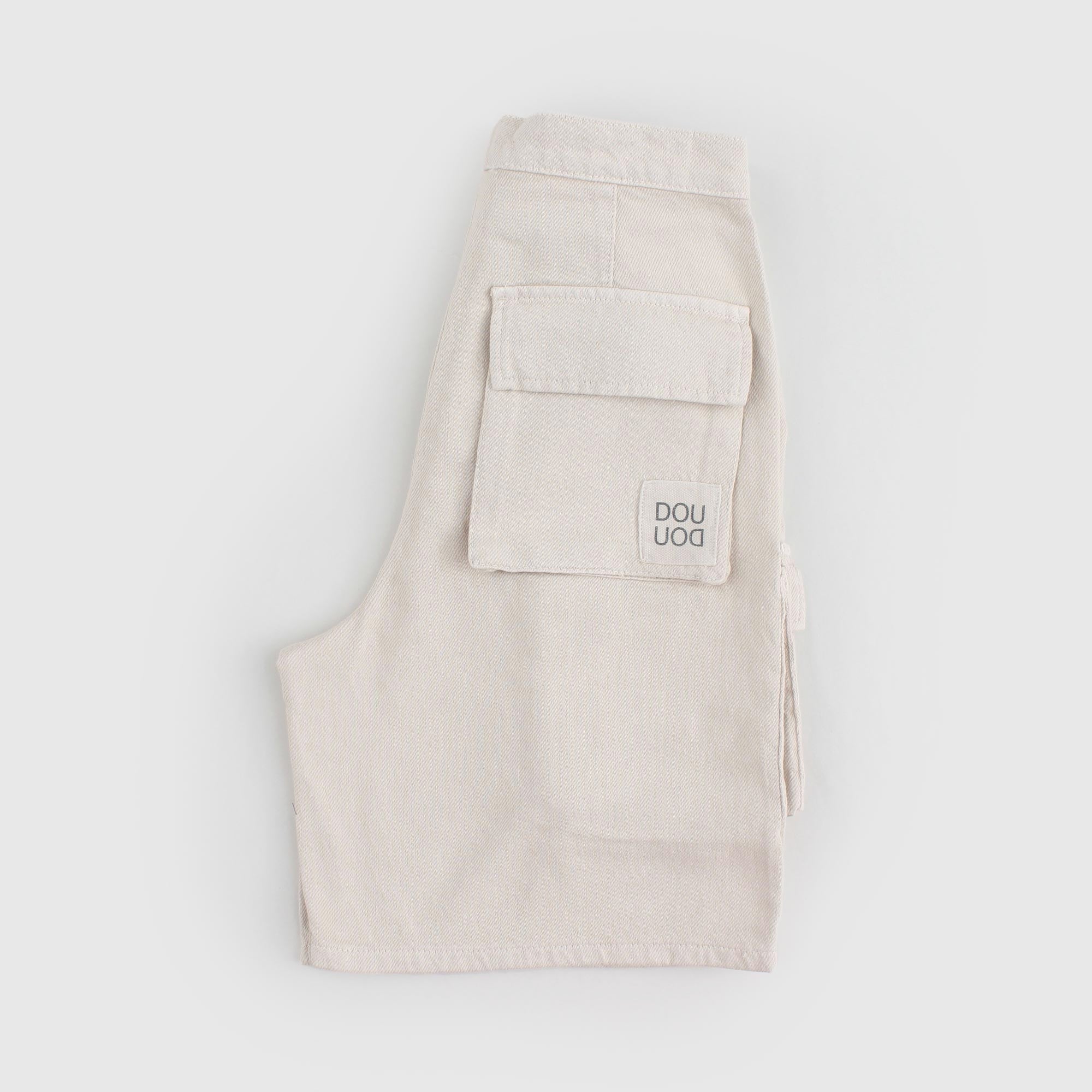 Bermuda Beige Firmato DOUUOD - annameglio.com abbigliamento moda