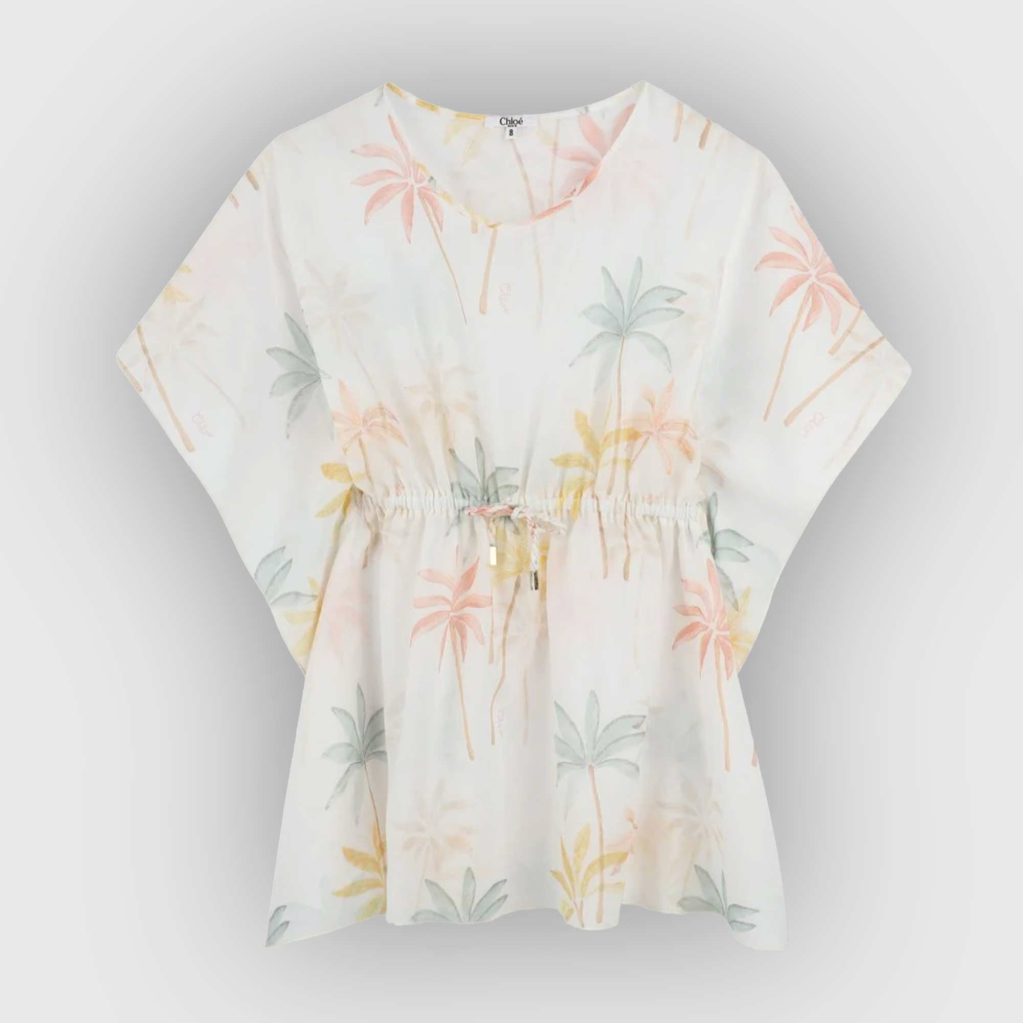 Abito Stampa Palm Grove Firmato CHLOE' - annameglio.com abbigliamento moda