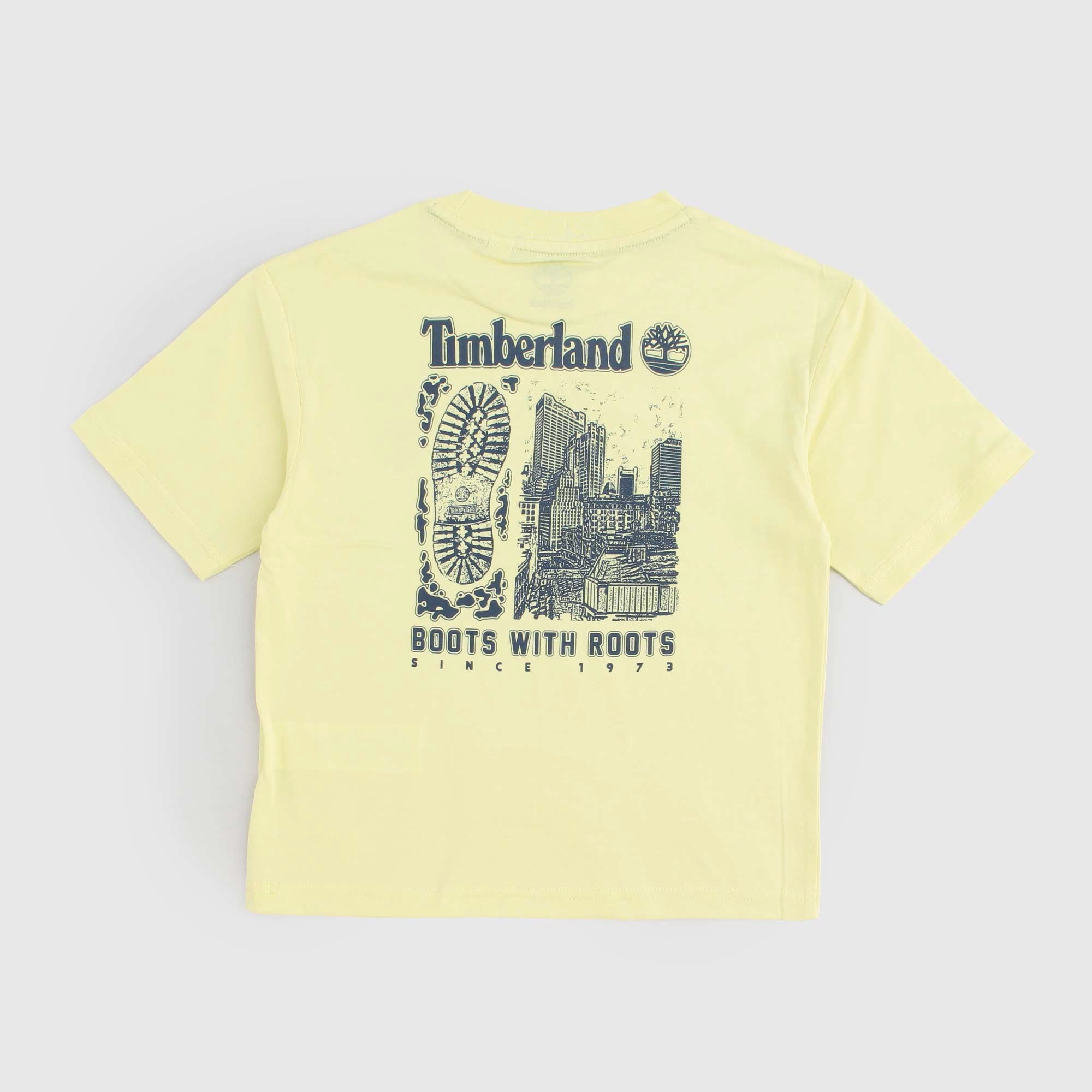 T-shirt Gialla Firmata TIMBERLAND - annameglio.com abbigliamento moda