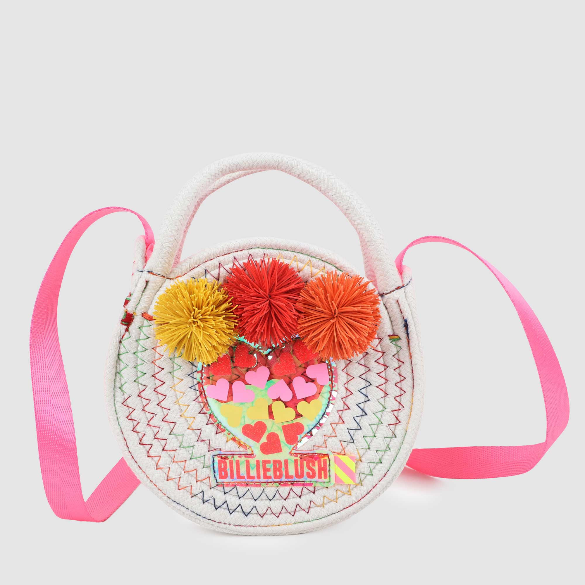 Borsa Rotonda Multicolore Firmata BILLIEBLUSH - annameglio.com abbigliamento moda