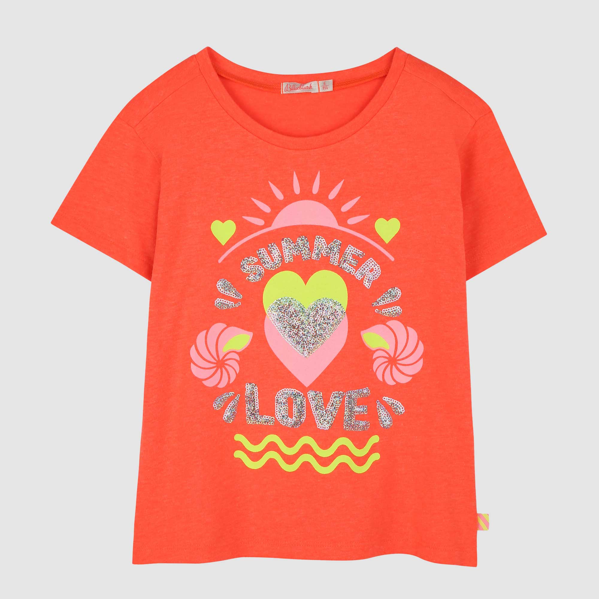 T-shirt Arancione Firmata BILLIEBLUSH - annameglio.com abbigliamento moda