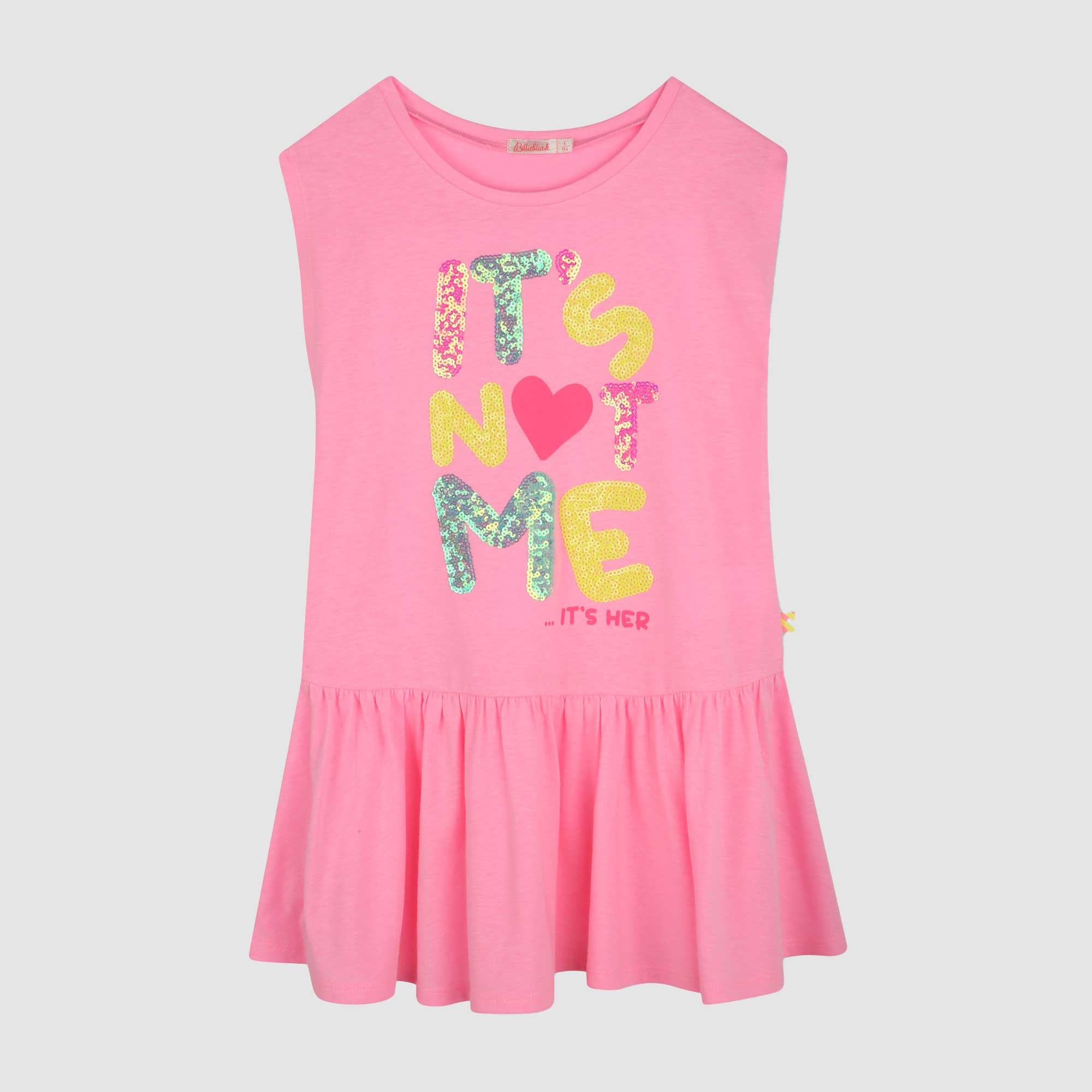 Abito Con Paillettes Rosa Firmato BILLIEBLUSH - annameglio.com abbigliamento moda