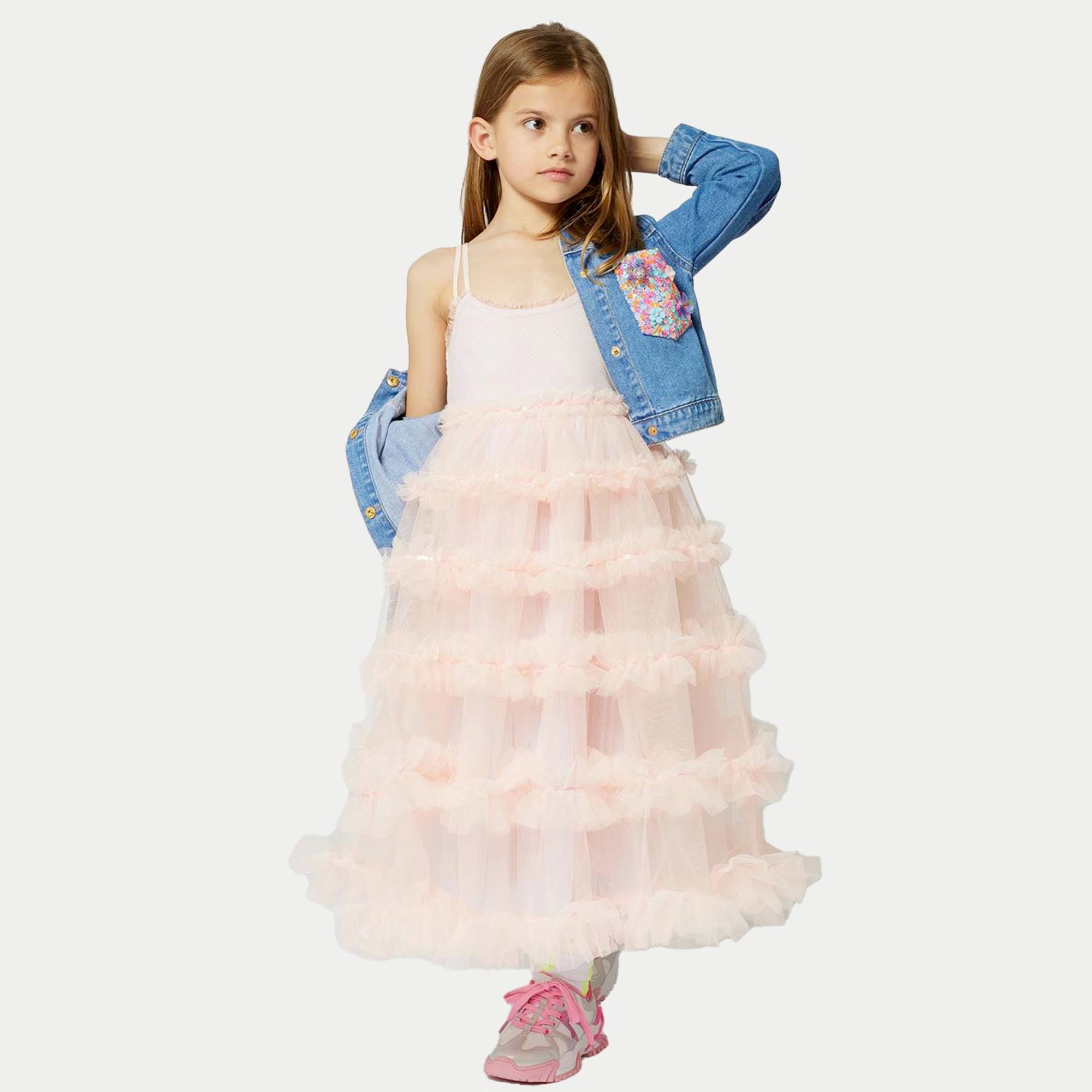 Vestito con Gonna con Volant Firmata BILLIEBLUSH - annameglio.com abbigliamento moda