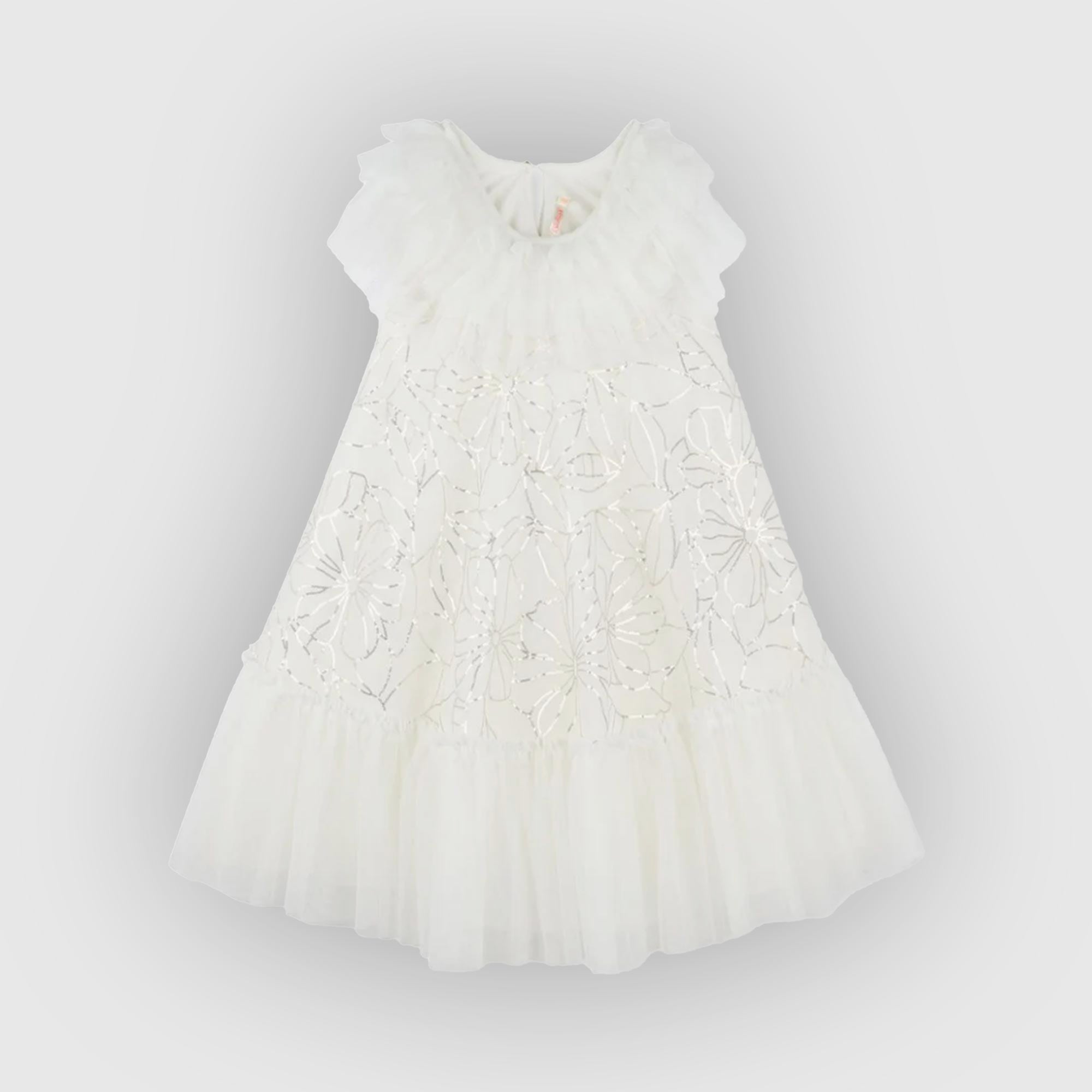 Abito Bianco Con Inserti Firmato BILLIEBLUSH - annameglio.com abbigliamento moda