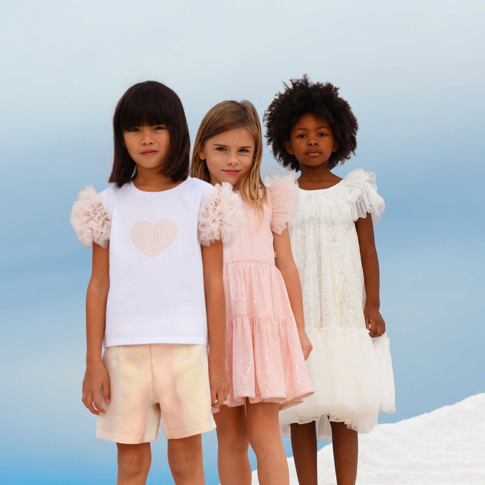 T-shirt da Cerimonia Volant Firmata BILLIEBLUSH - annameglio.com abbigliamento moda