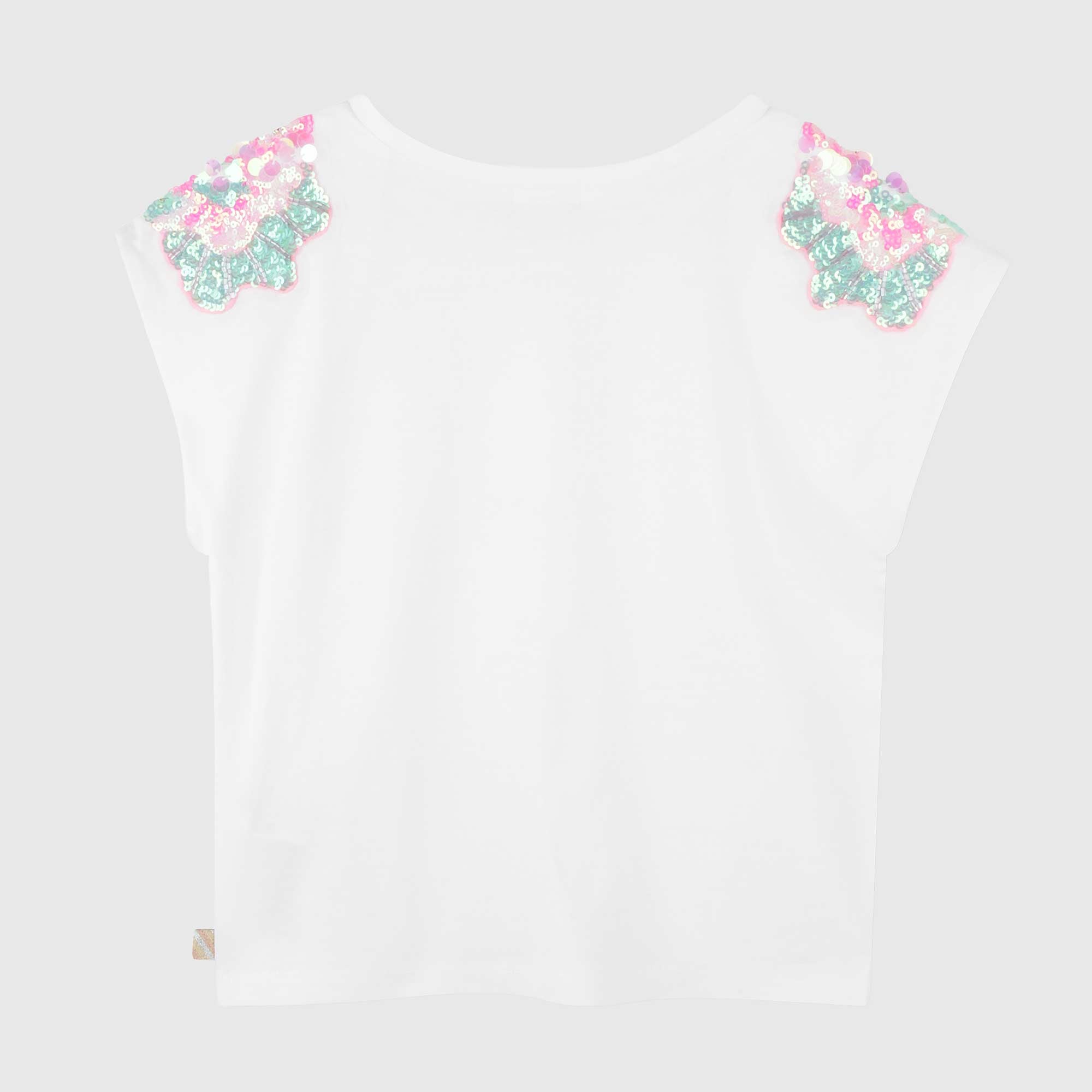 T-shirt Con Paillettes Firmata BILLIEBLUSH - annameglio.com abbigliamento moda