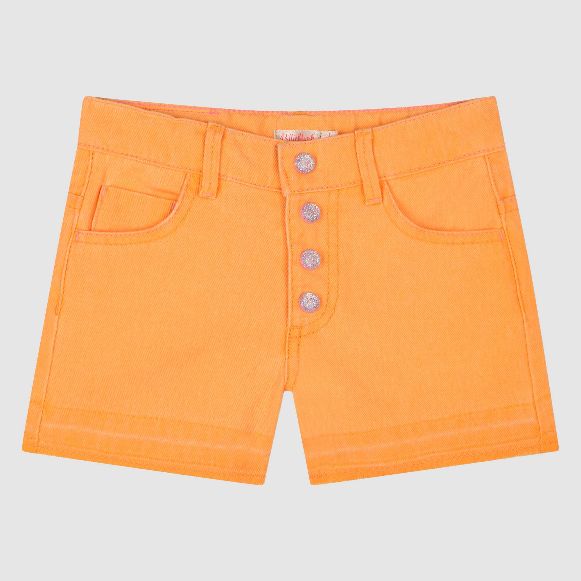 Shorts Jeans Colorati Arancio Firmati BILLIEBLUSH - annameglio.com abbigliamento moda