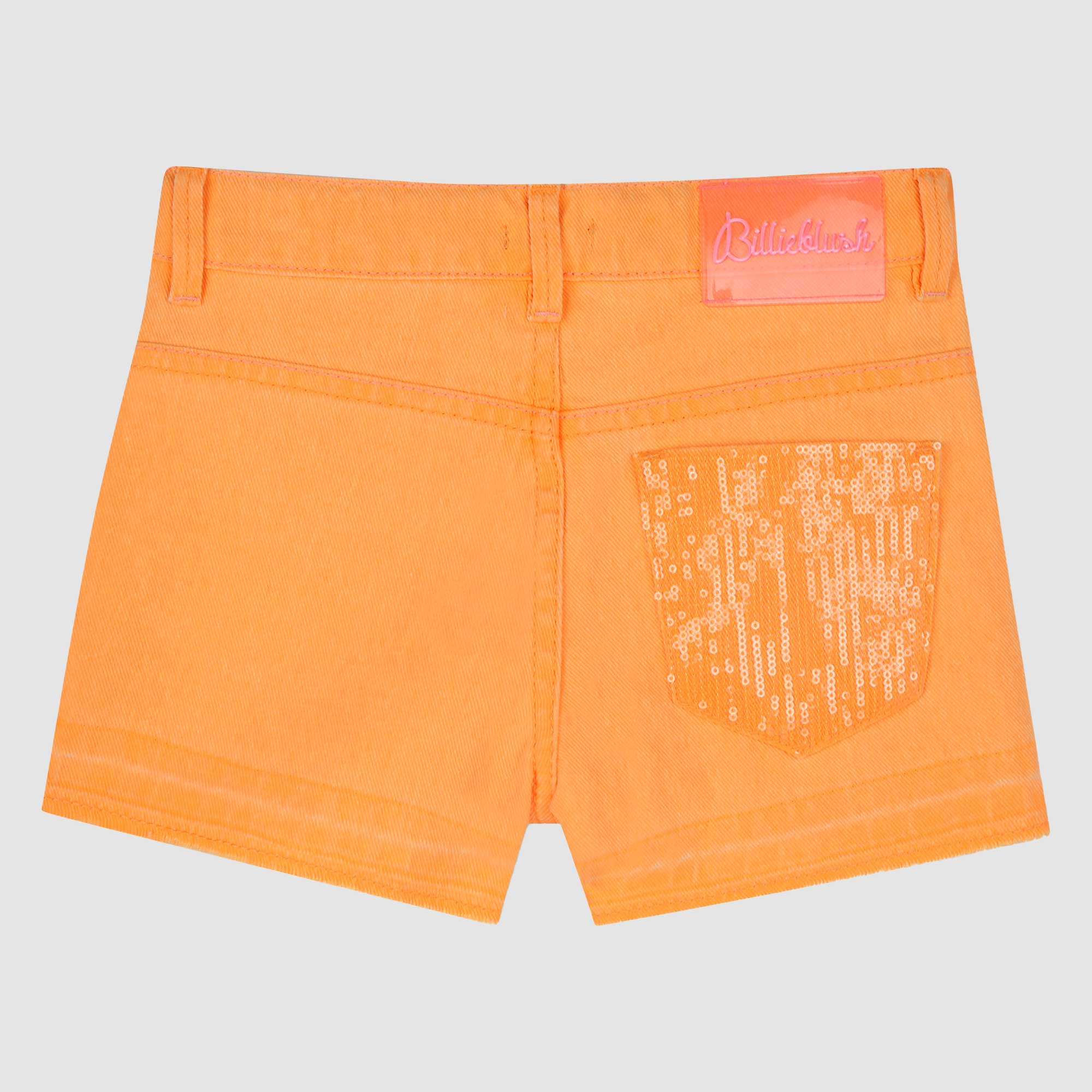 Shorts Jeans Colorati Arancio Firmati BILLIEBLUSH - annameglio.com abbigliamento moda