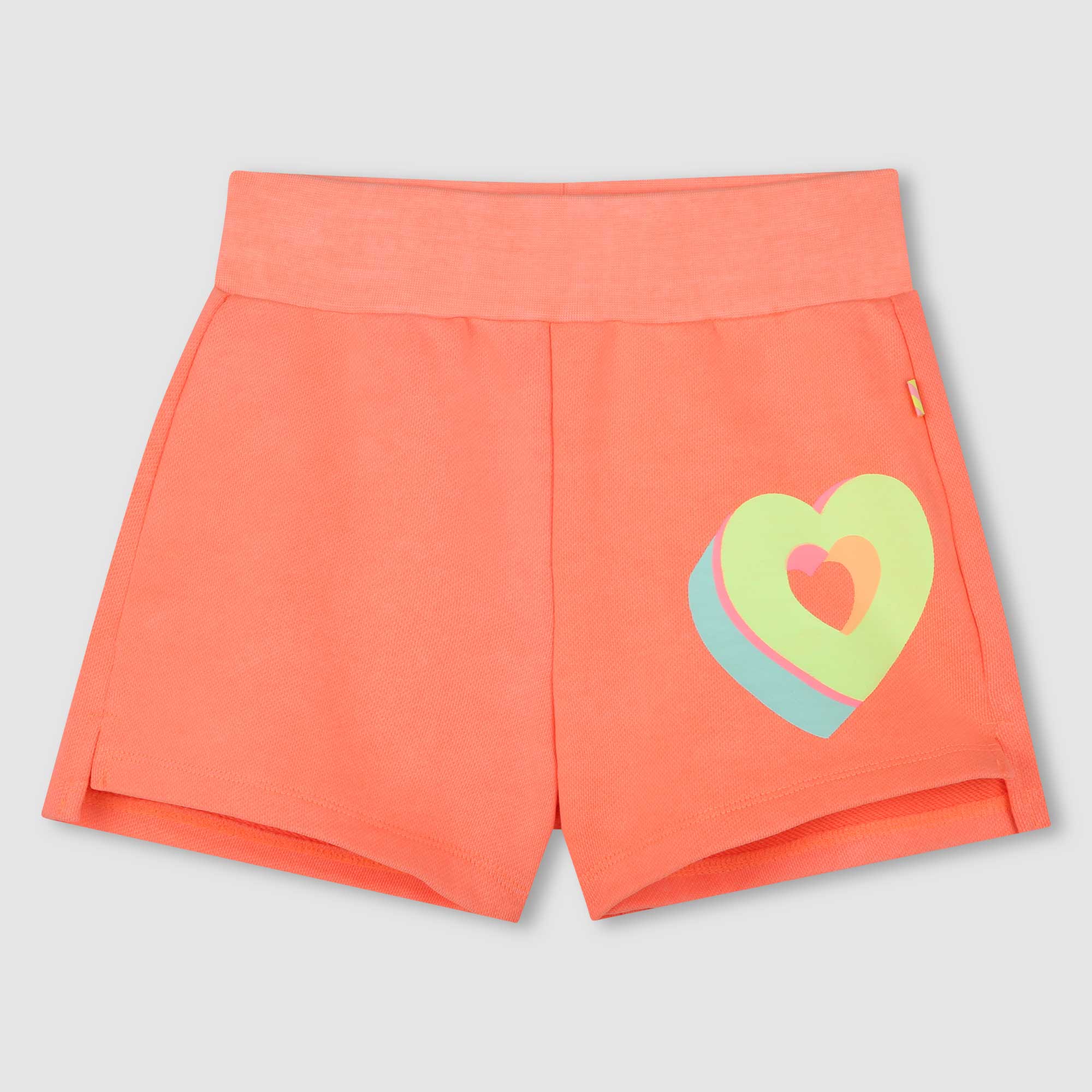 Shorts In Felpa Con Cuori Firmati BILLIEBLUSH - annameglio.com abbigliamento moda