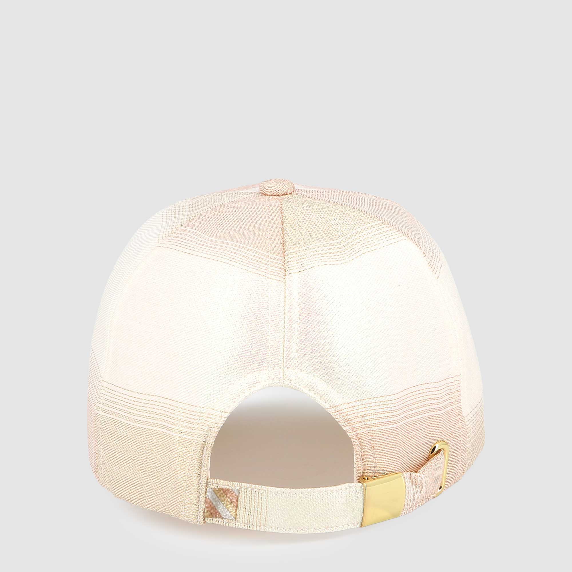 Cappello Metallizzato Ricamato Firmato BILLIEBLUSH - annameglio.com abbigliamento moda