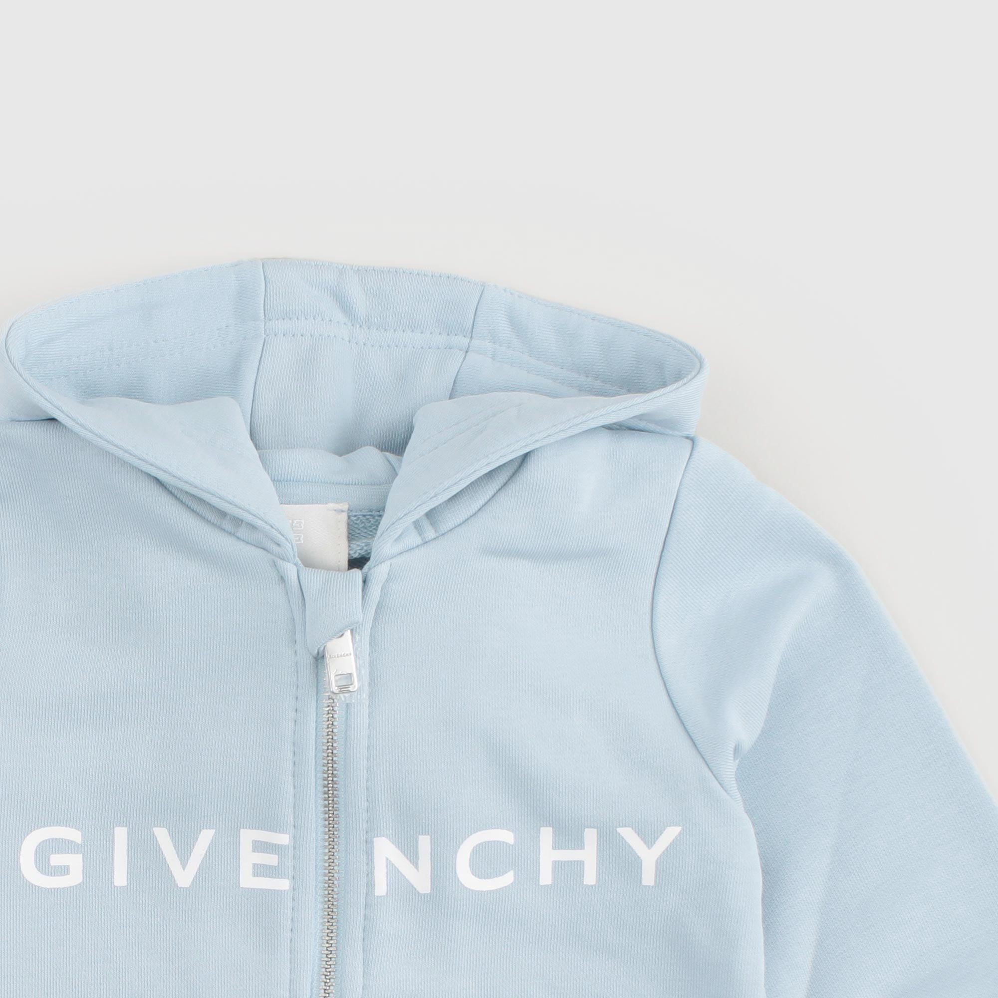 Felpa Celeste Con Logo Firmata GIVENCHY - annameglio.com abbigliamento moda