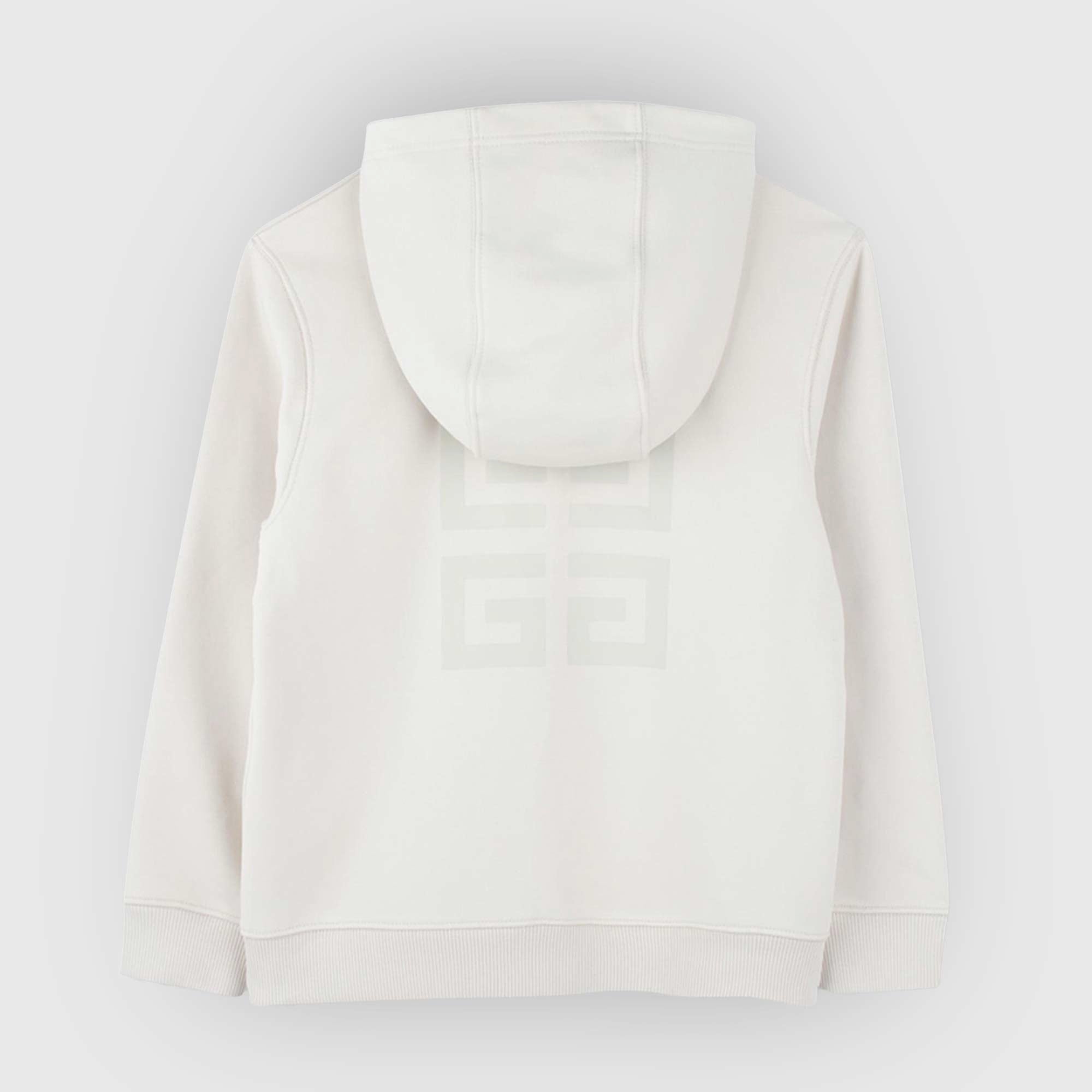 Felpa Zip-Up Beige Firmata GIVENCHY - annameglio.com abbigliamento moda