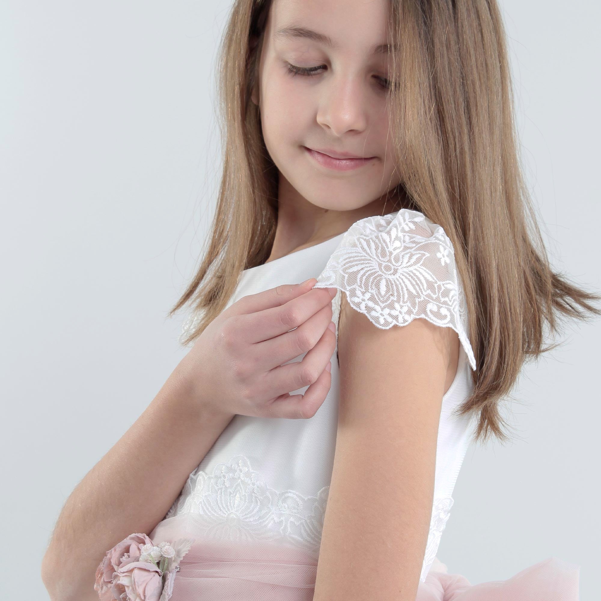 Abito Elegante Bianco Firmato MIMILU - annameglio.com abbigliamento moda