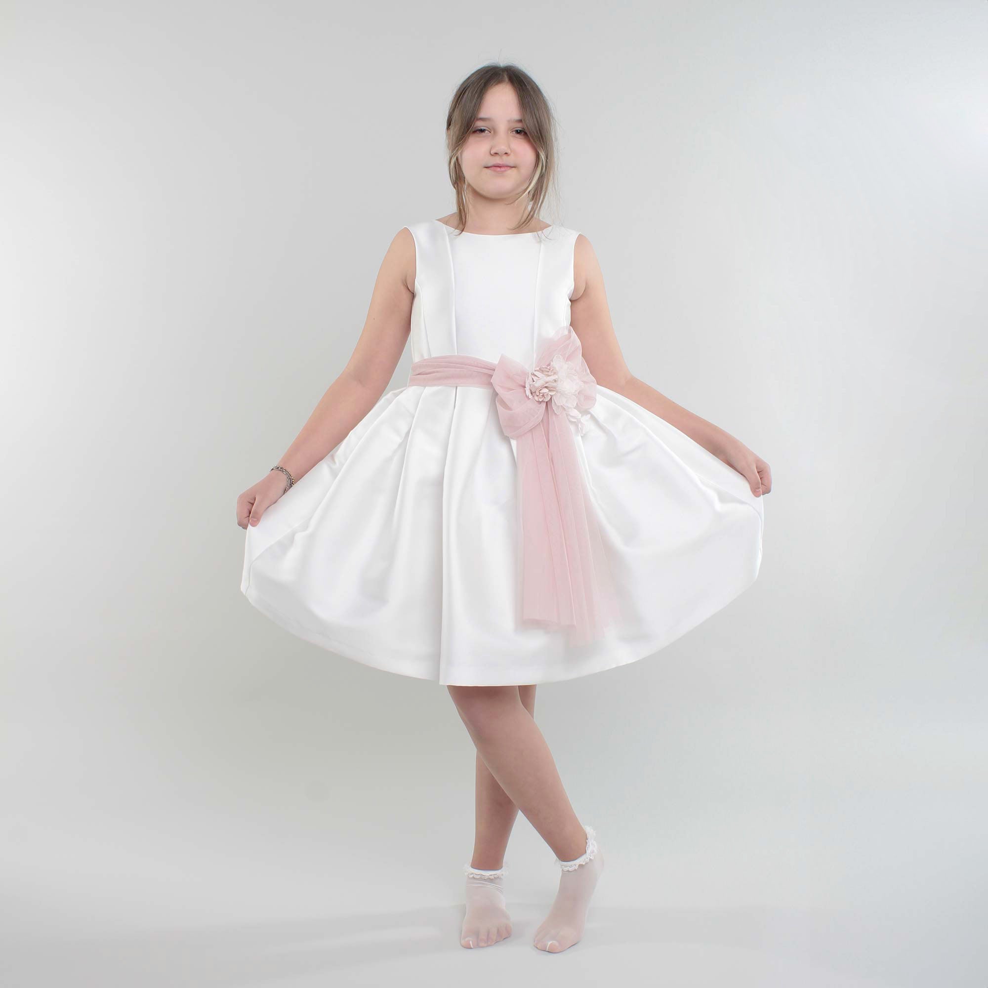 Abito Da Cerimonia Bianco Firmato MIMILU - annameglio.com abbigliamento moda