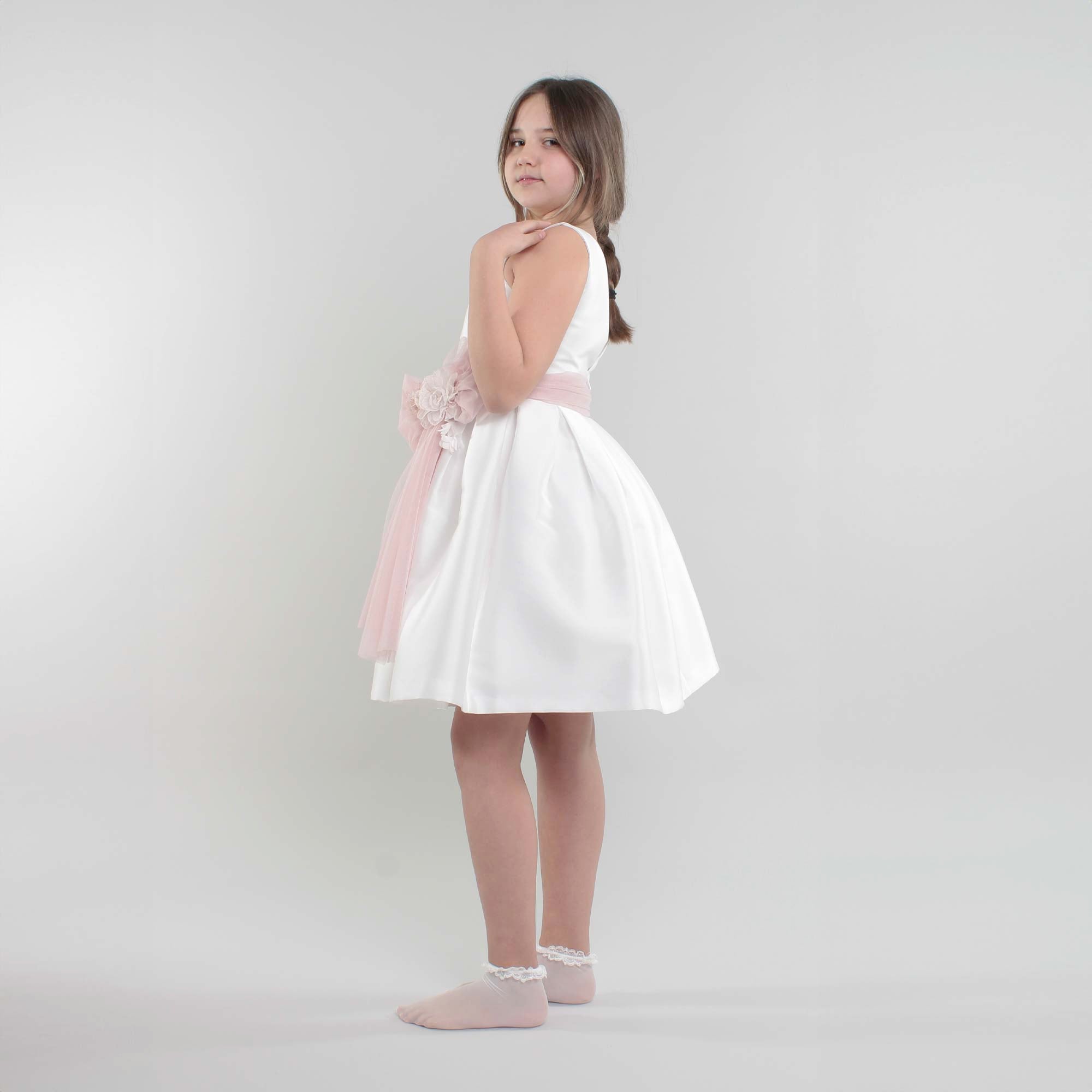 Abito Da Cerimonia Bianco Firmato MIMILU - annameglio.com abbigliamento moda