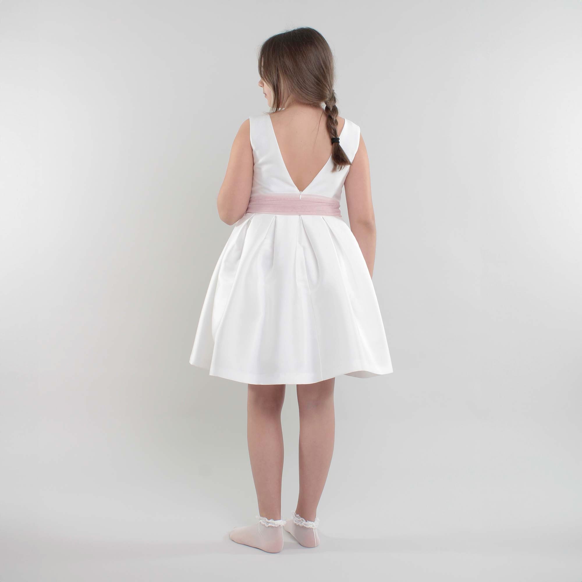 Abito Da Cerimonia Bianco Firmato MIMILU - annameglio.com abbigliamento moda