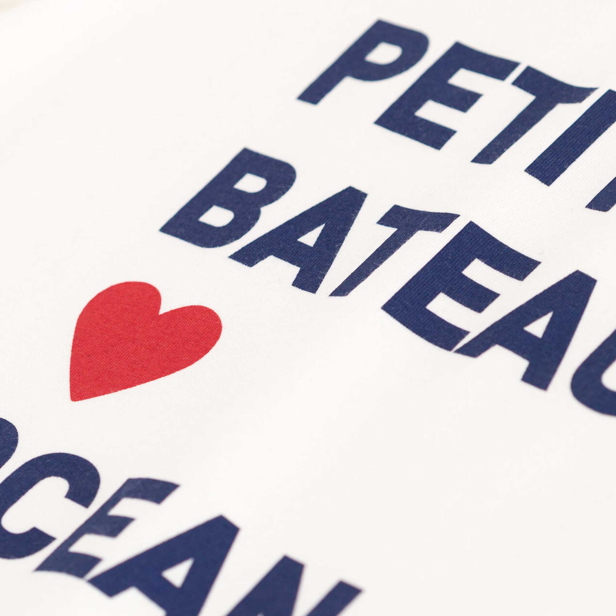 T-shirt Bianca Firmata PETIT BATEAU - annameglio.com abbigliamento moda