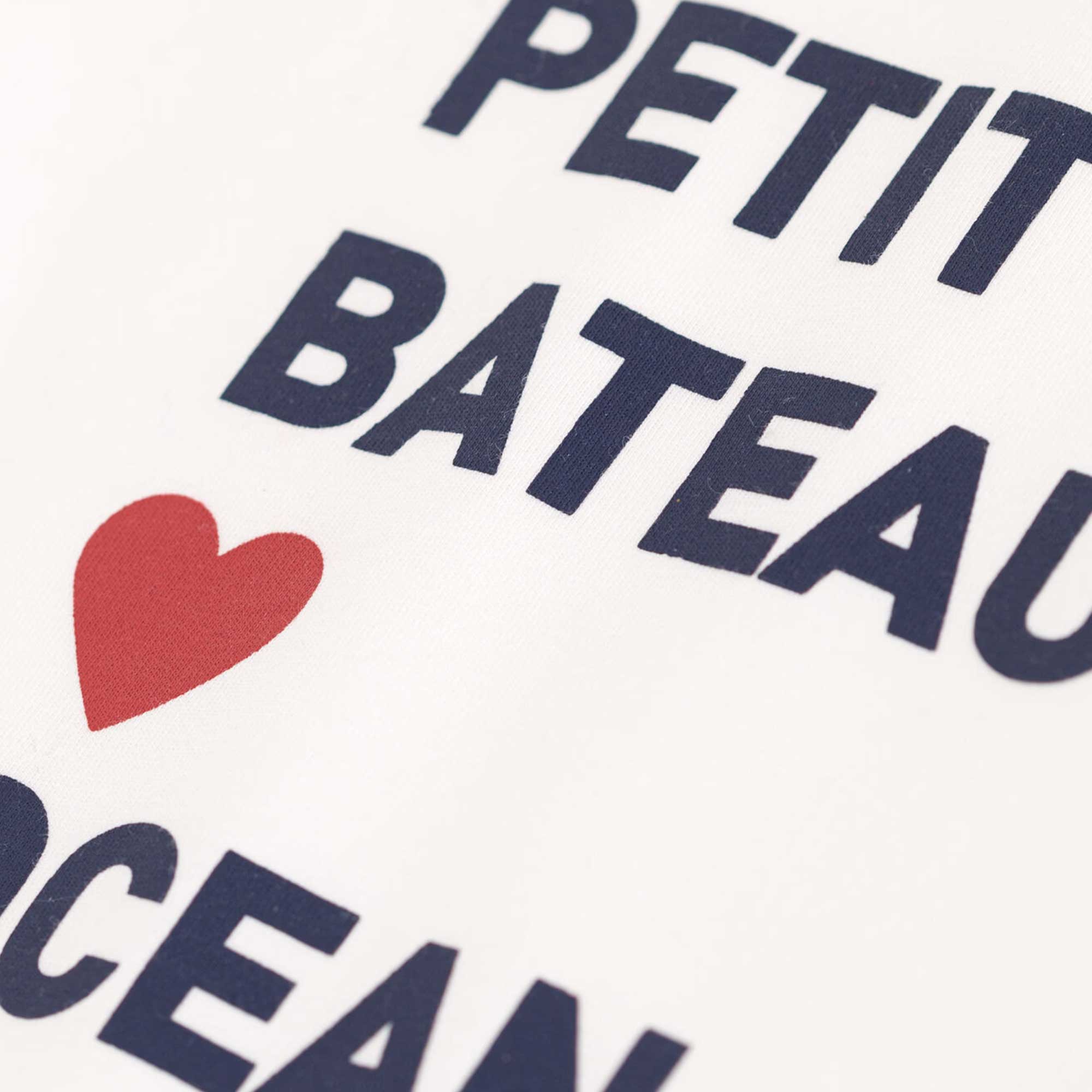 T-shirt Bianca Unisex Firmata PETIT BATEAU - annameglio.com abbigliamento moda