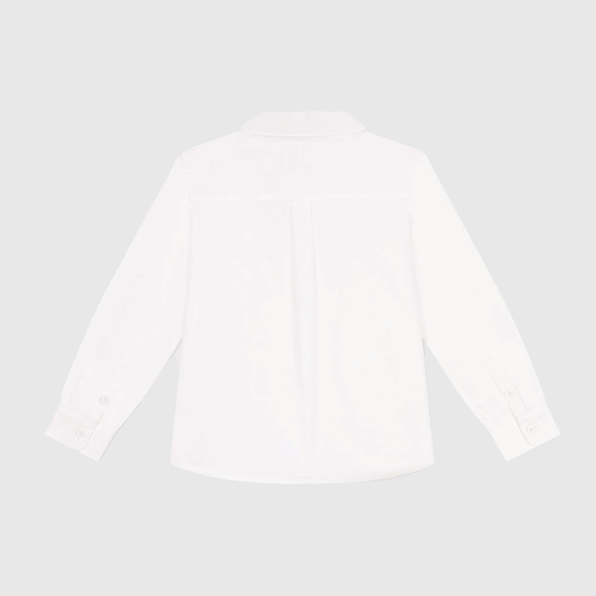 Camicia Bianca Baby Firmata PETIT BATEAU - annameglio.com abbigliamento moda