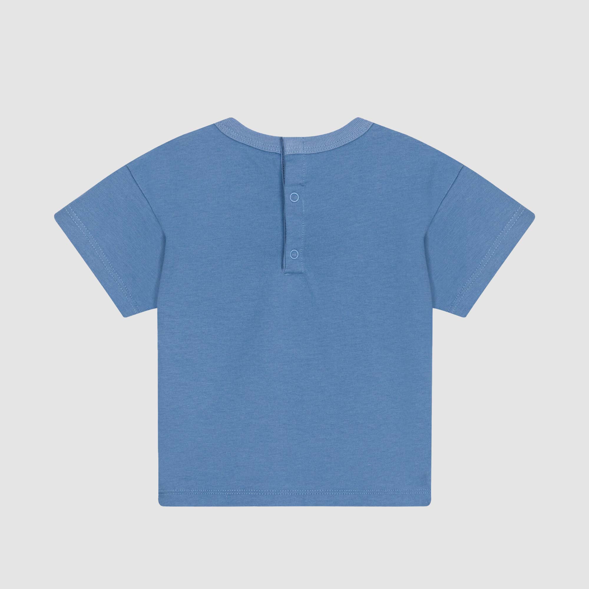 T-shirt Celeste Firmata PETIT BATEAU - annameglio.com abbigliamento moda