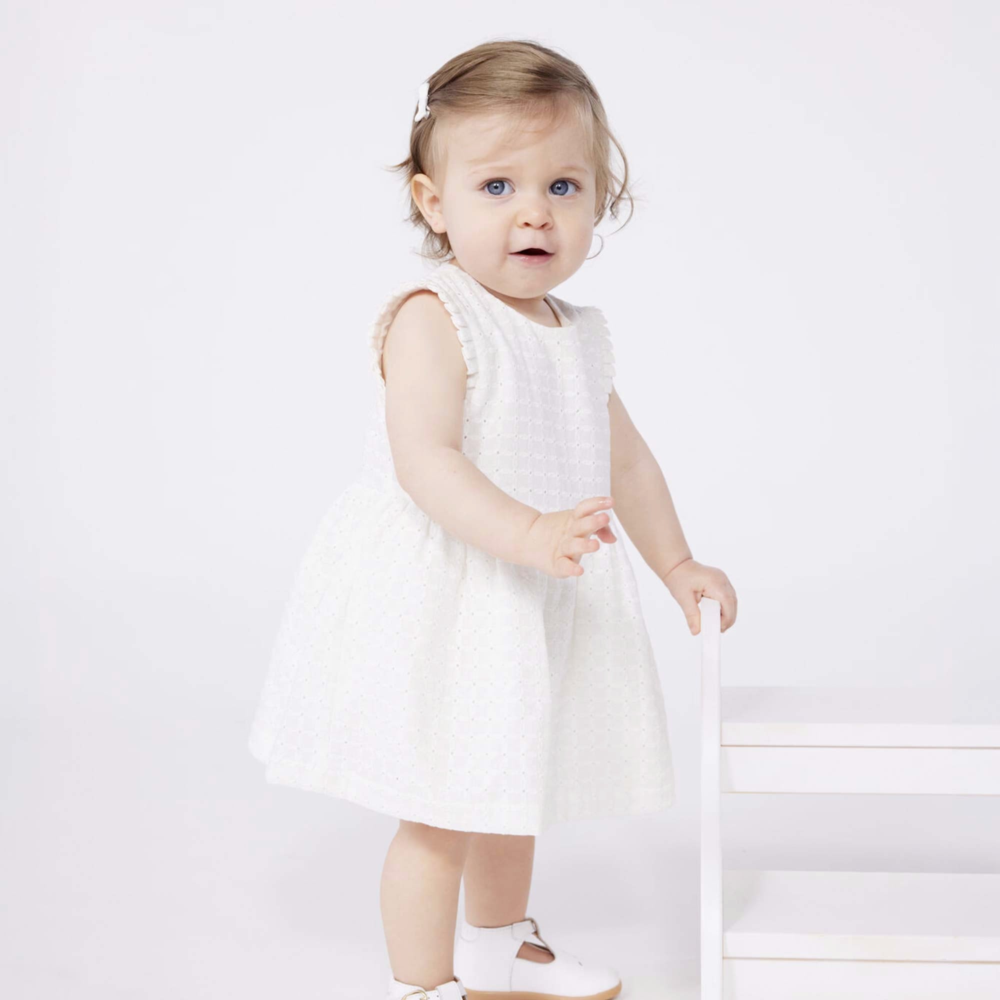 Abito Bianco Firmato PETIT BATEAU - annameglio.com abbigliamento moda