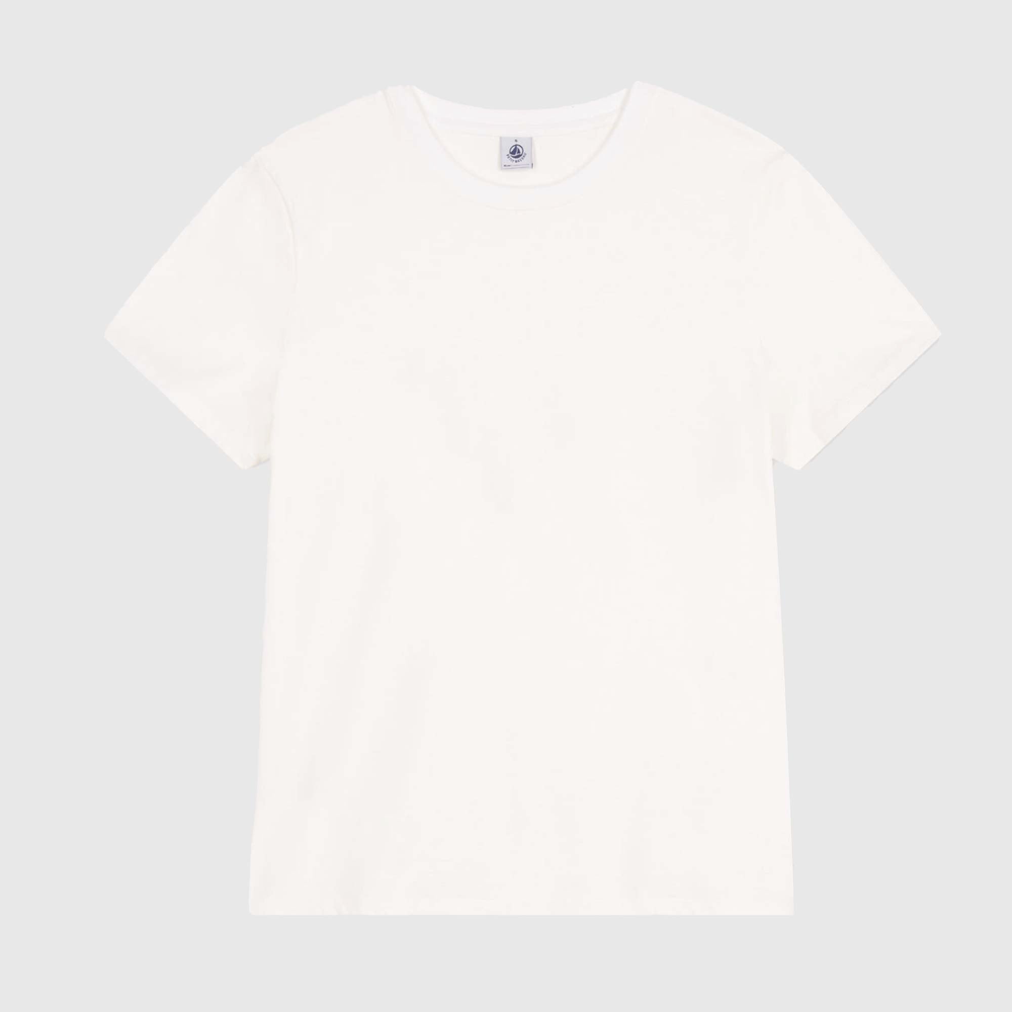 T-shirt Bianca Junior Firmata PETIT BATEAU - annameglio.com abbigliamento moda