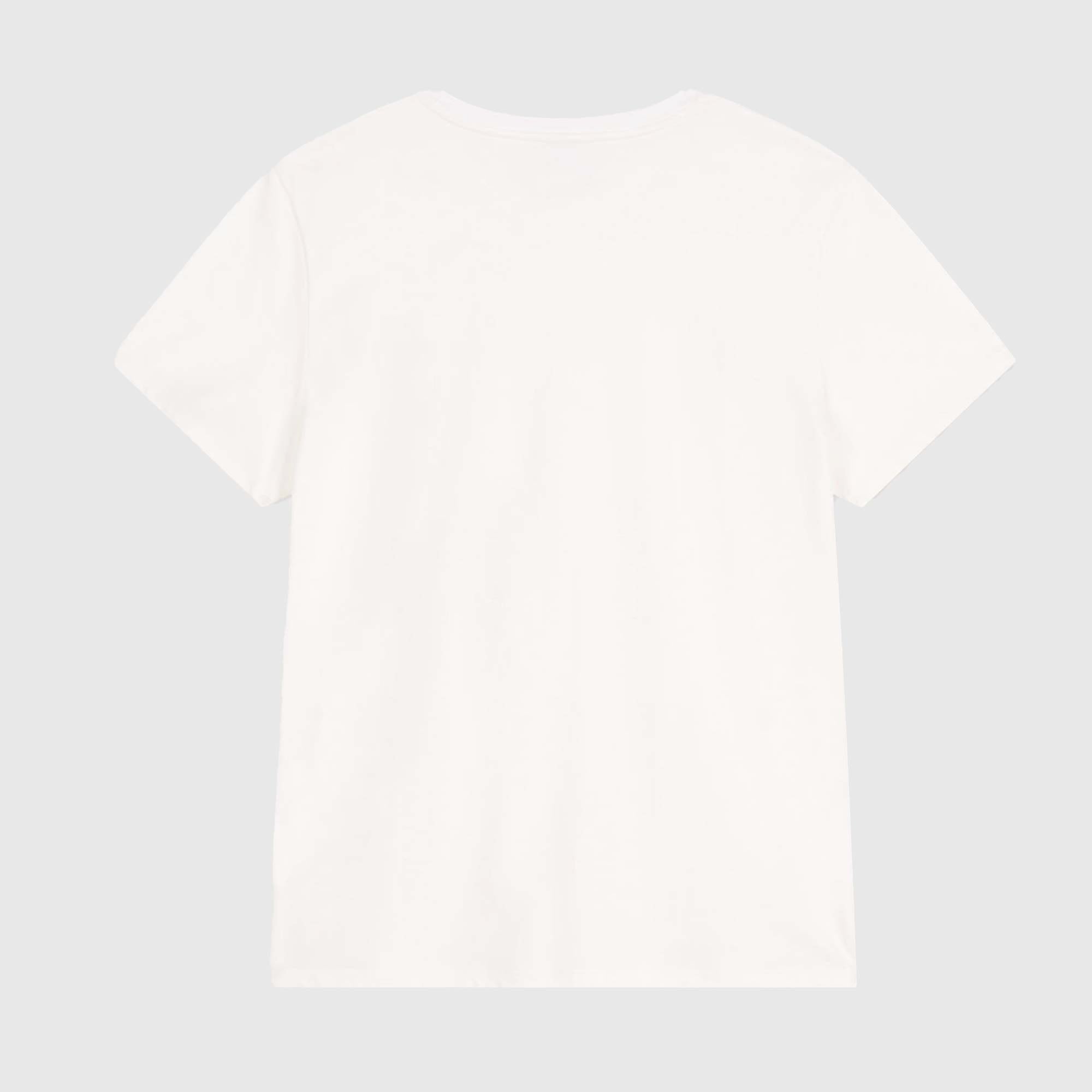 T-shirt Bianca Junior Firmata PETIT BATEAU - annameglio.com abbigliamento moda