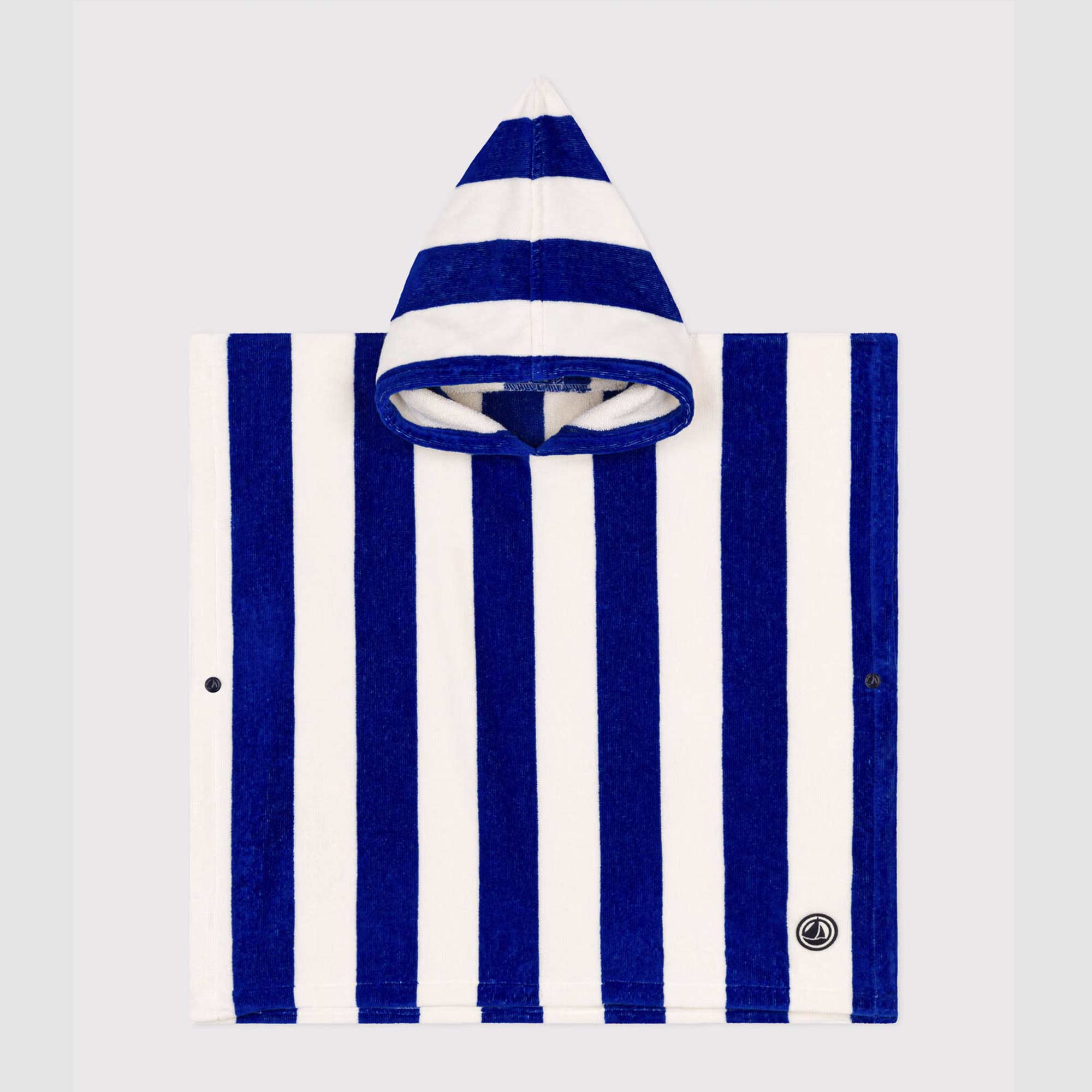 Poncho A Righe Firmato PETIT BATEAU - annameglio.com abbigliamento moda