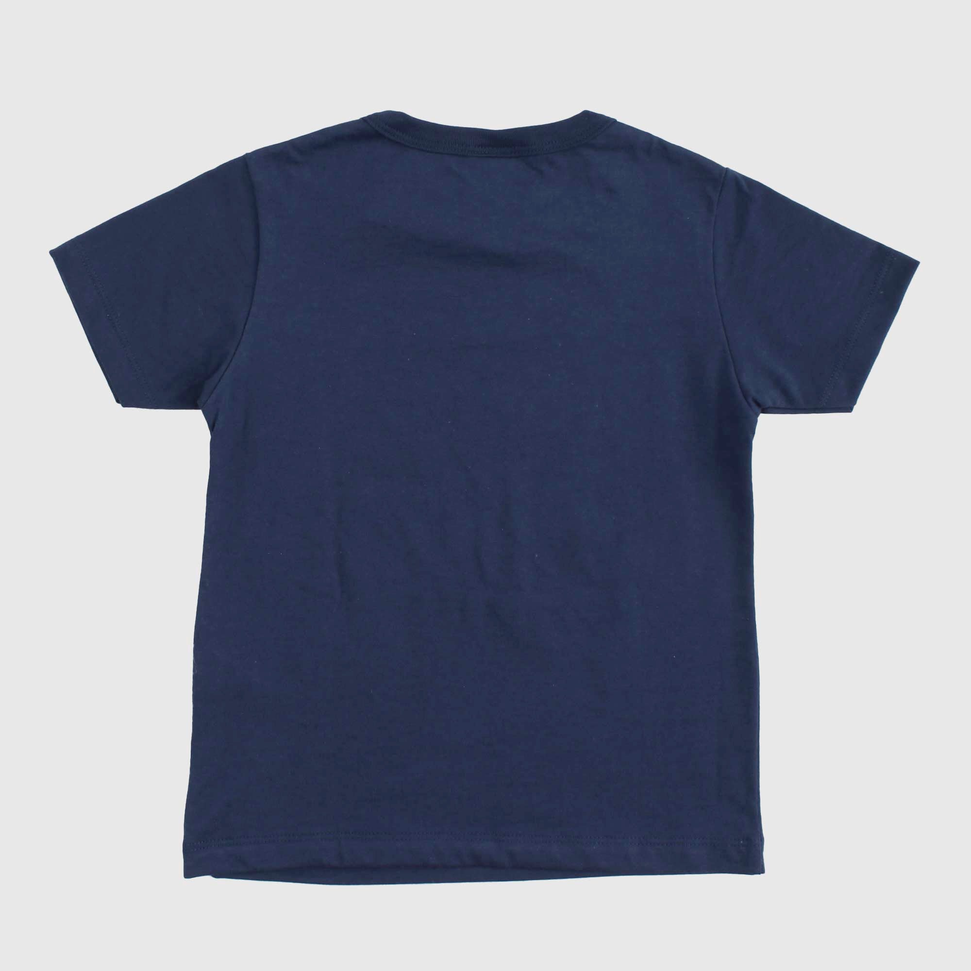 T-shirt Blu Con Stampa Firmata PETIT BATEAU - annameglio.com abbigliamento moda