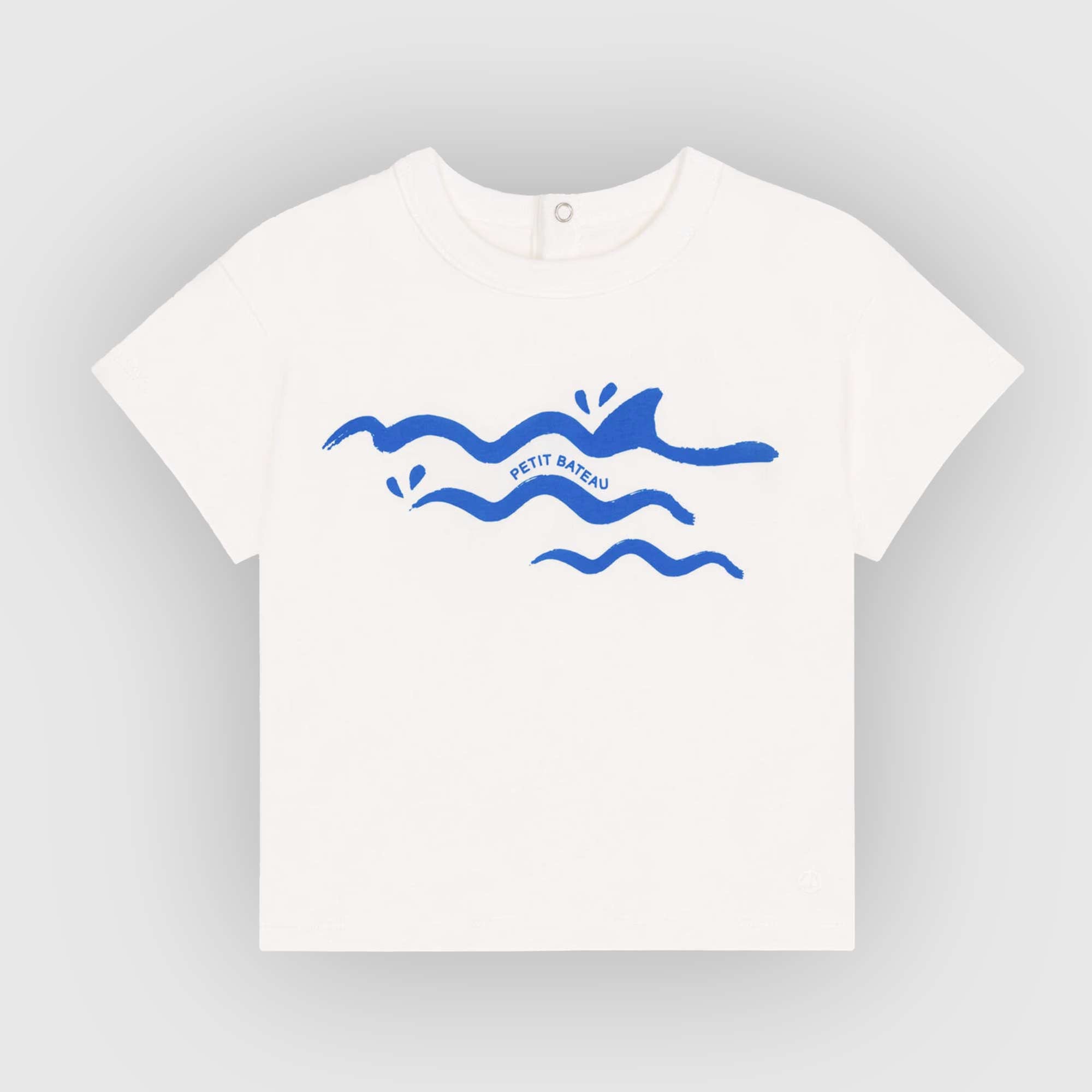 Maglietta In Cotone Firmata PETIT BATEAU - annameglio.com abbigliamento moda