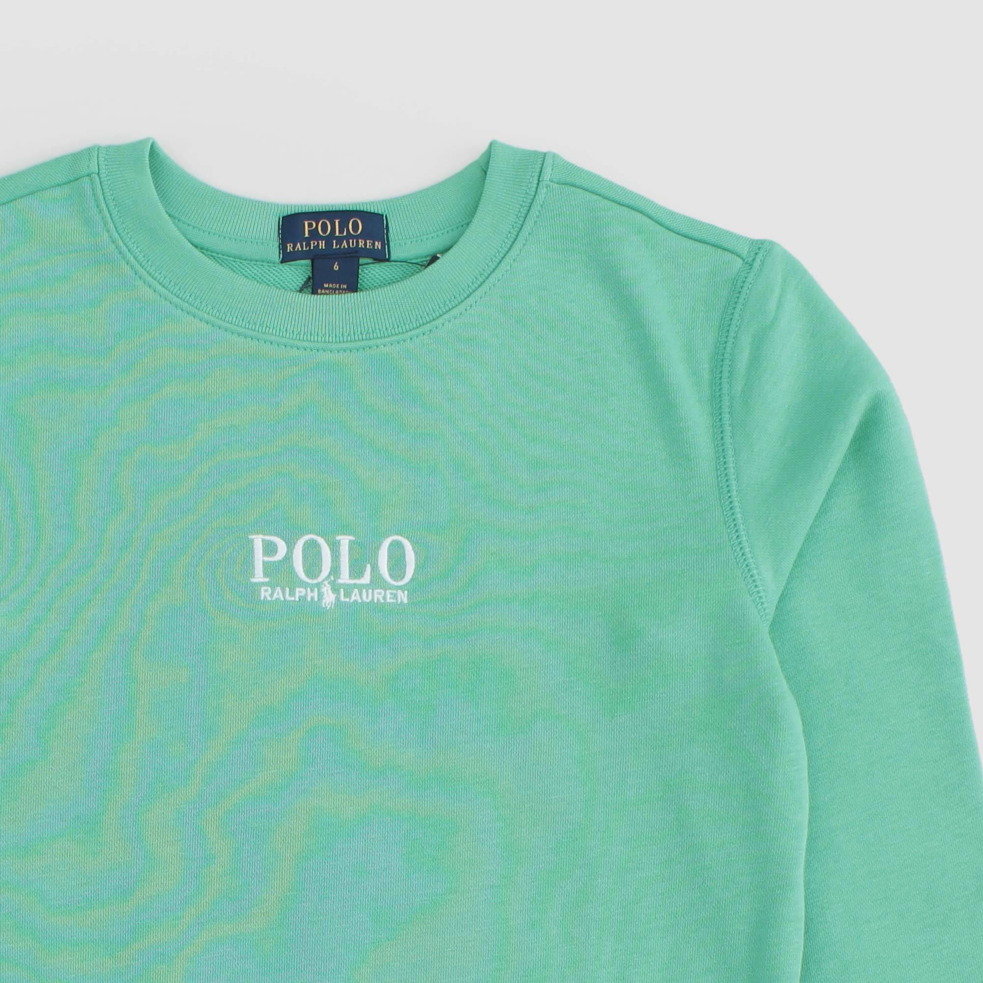 Felpa Verde Chiaro Firmata RALPH LAUREN - annameglio.com abbigliamento moda