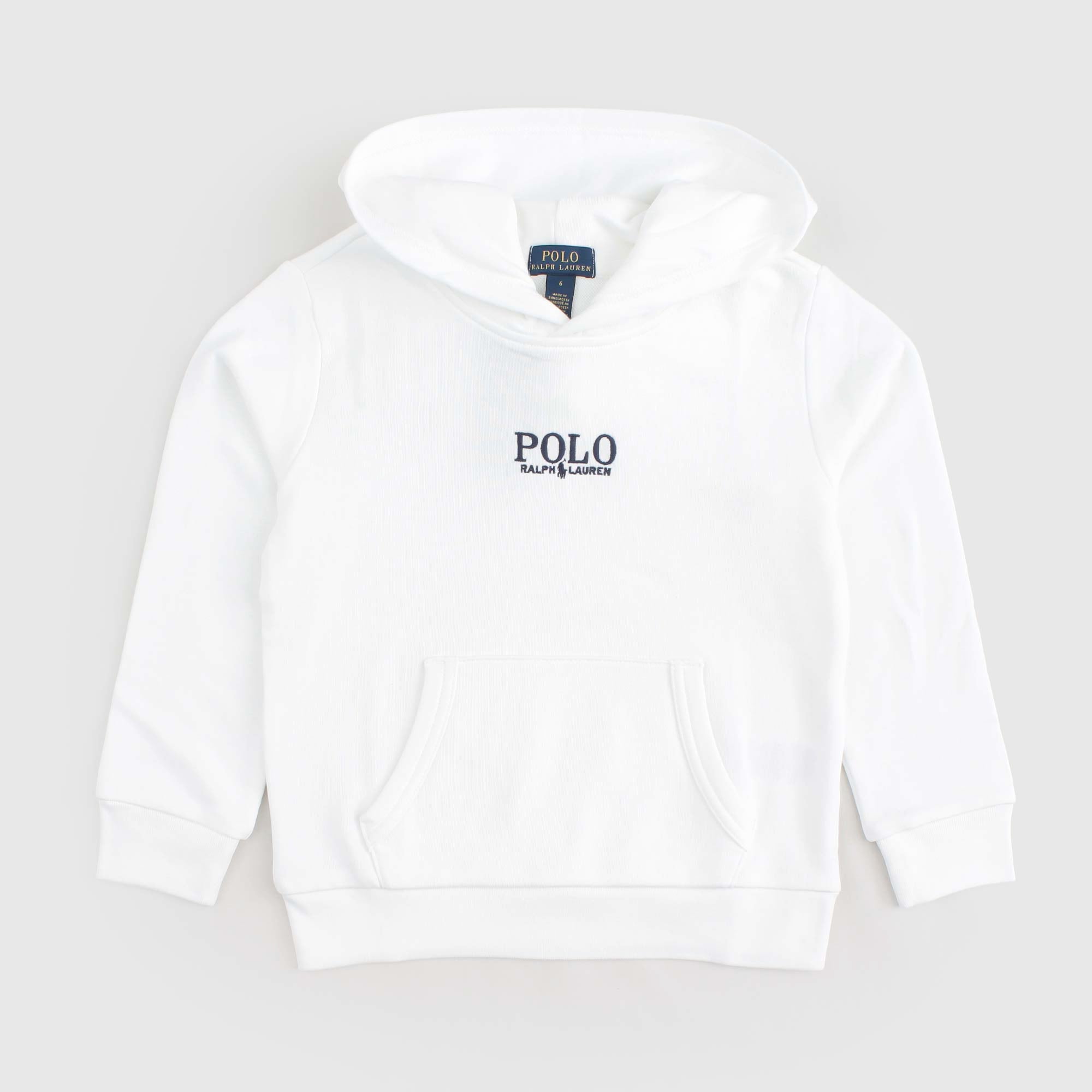 Felpa Bianca Unisex Firmata RALPH LAUREN - annameglio.com abbigliamento moda