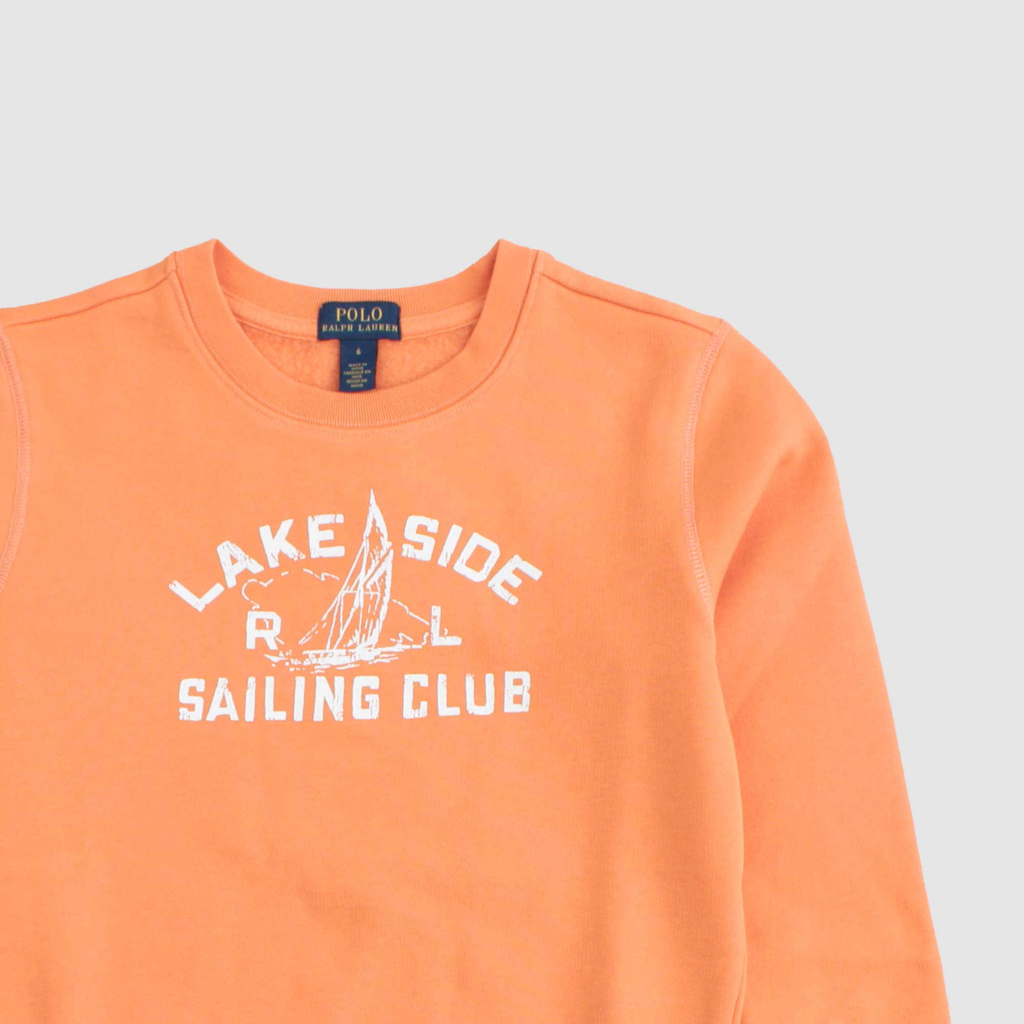 Felpa Arancio Firmata RALPH LAUREN - annameglio.com abbigliamento moda