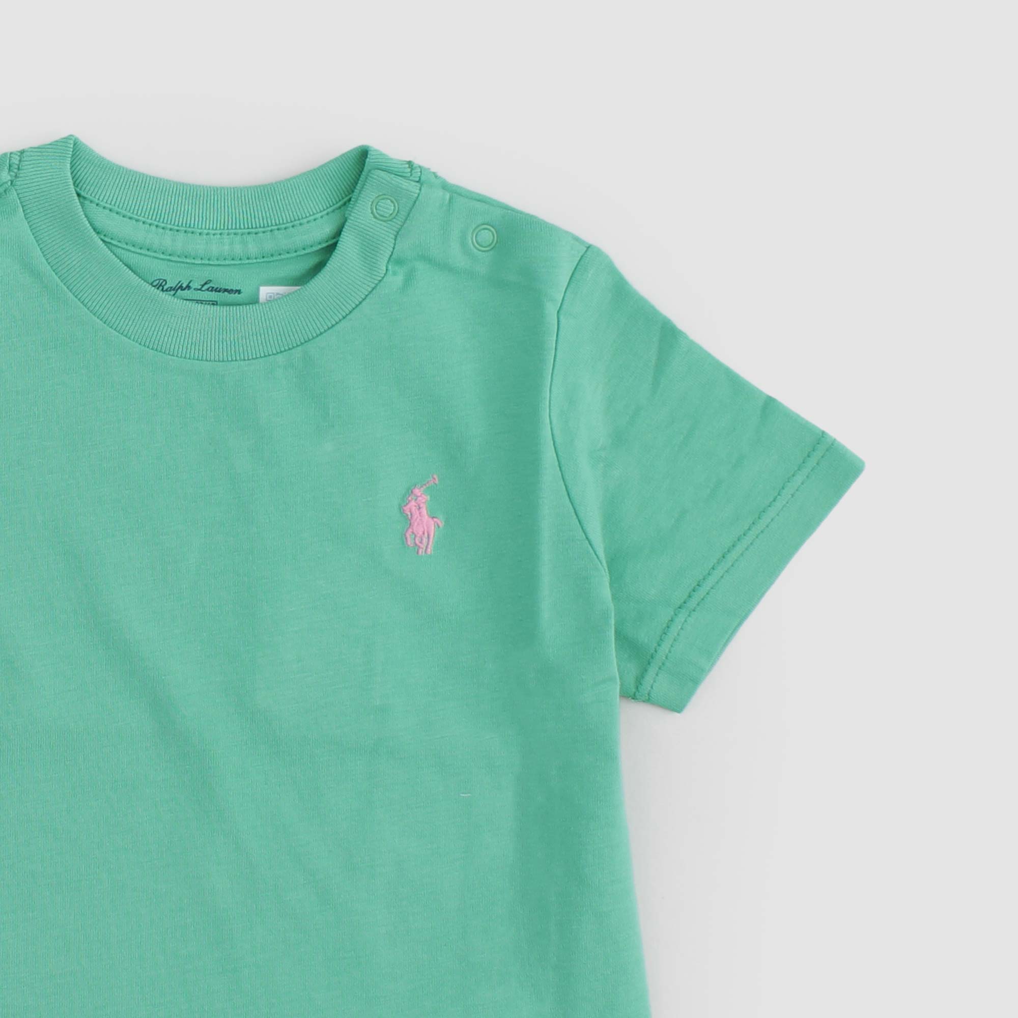 T-shirt Verde Firmata RALPH LAUREN - annameglio.com abbigliamento moda